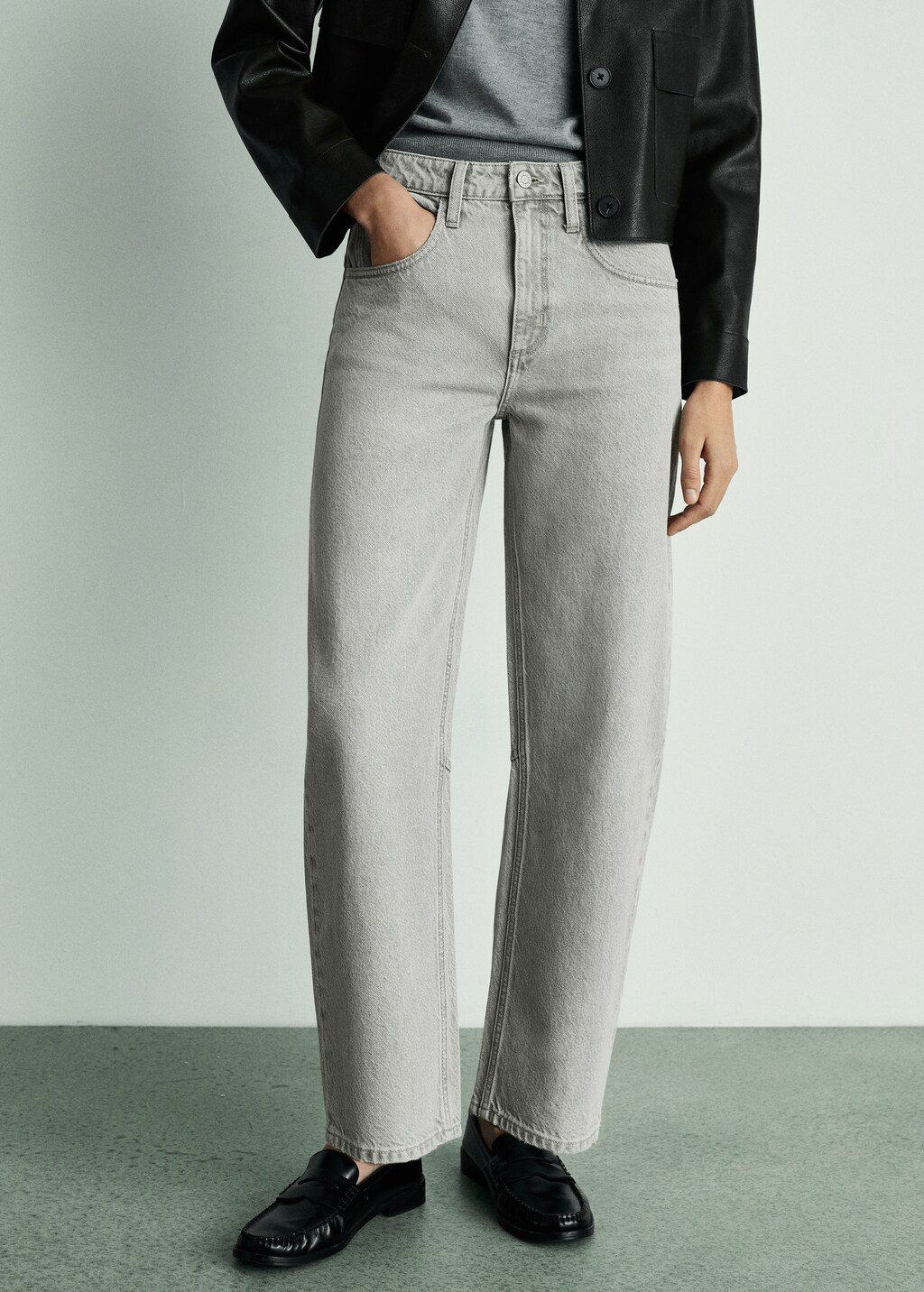 Bet highrise balloon jeans Women MANGO United Kingdom