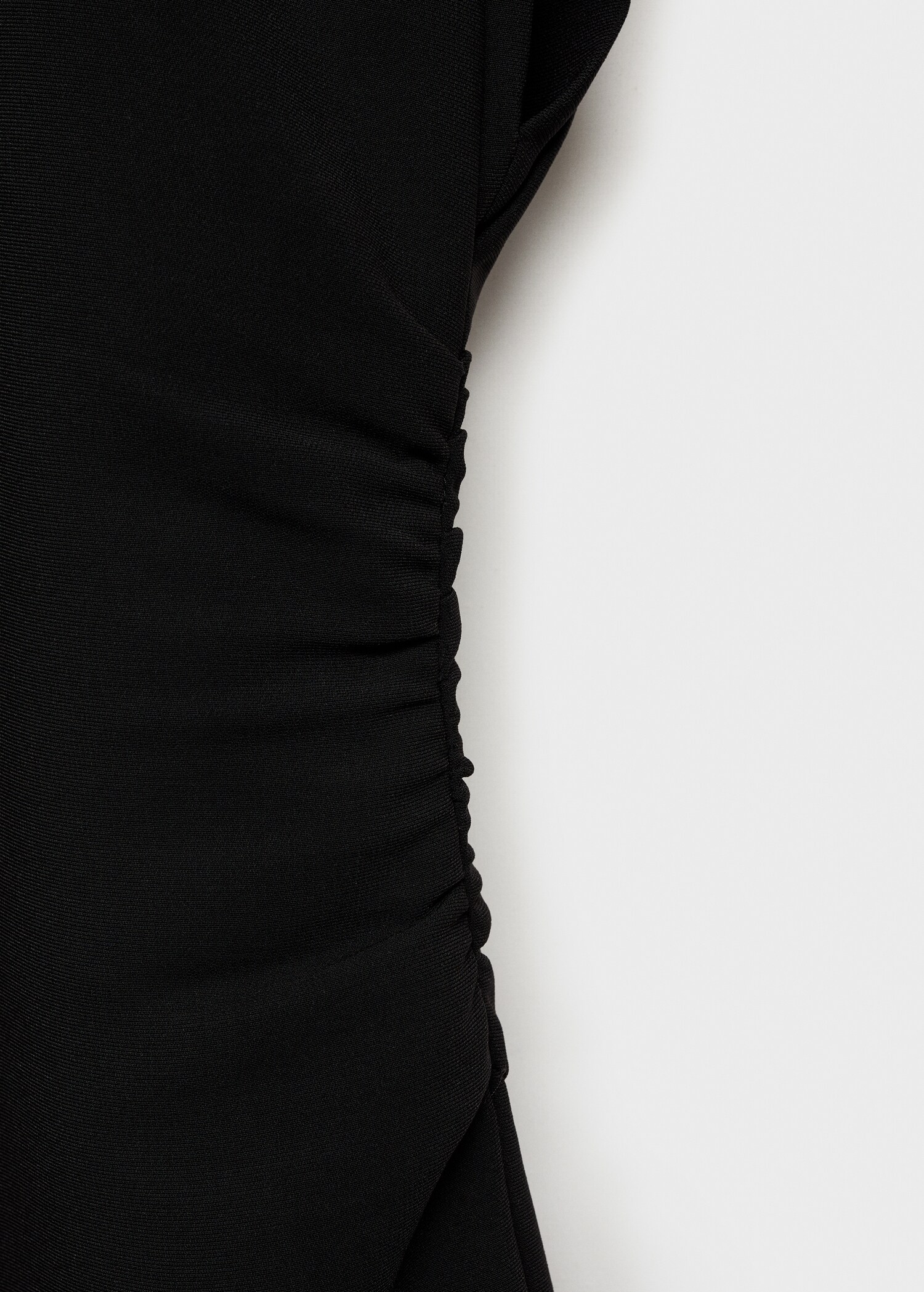 Short dress with draped detail - Details of the article 8