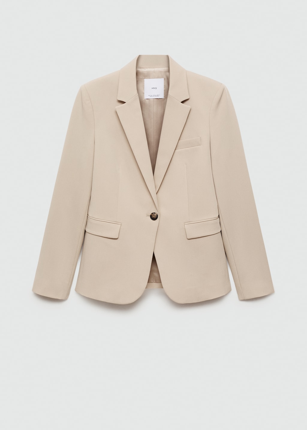 Mango Fitted suit blazer thumbnail