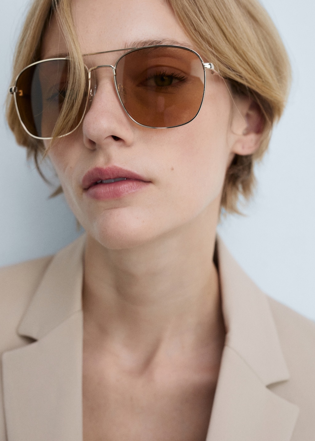 Mango Fitted suit blazer thumbnail