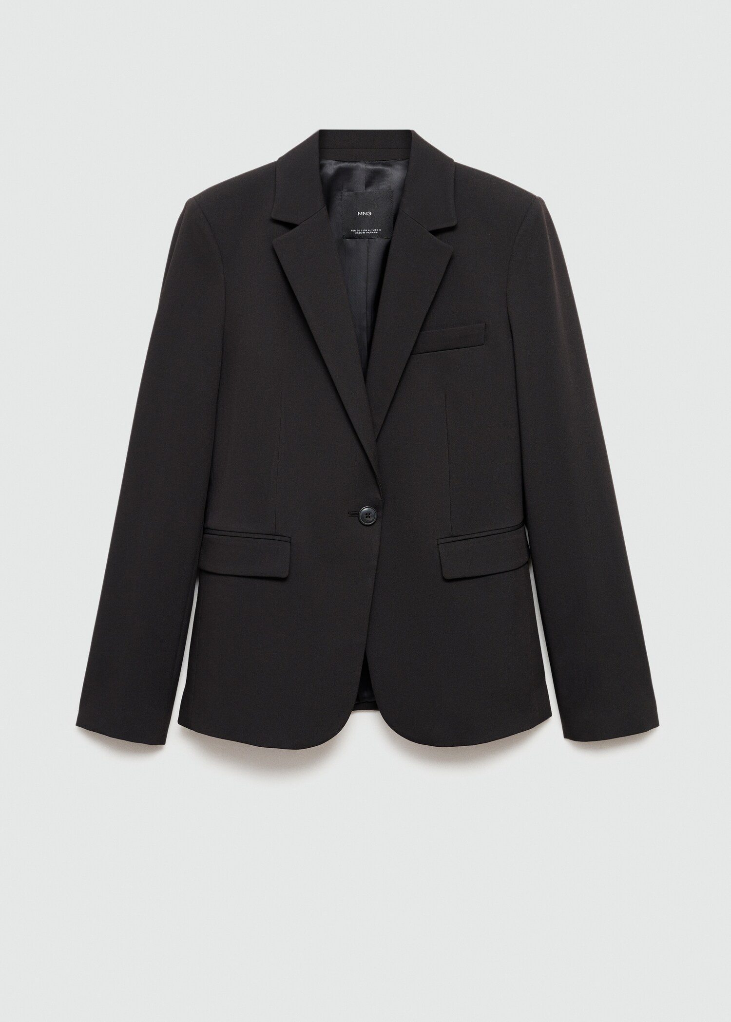 Fitted suit jacket - Article without model