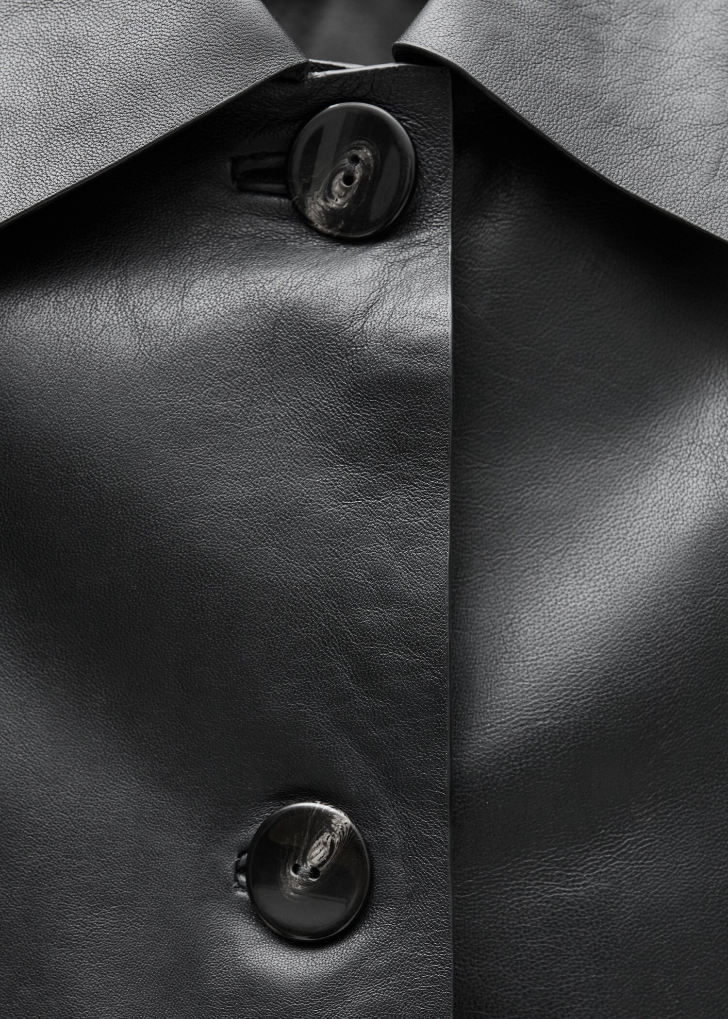 Veste cuir boutons - Détail de l'article 8