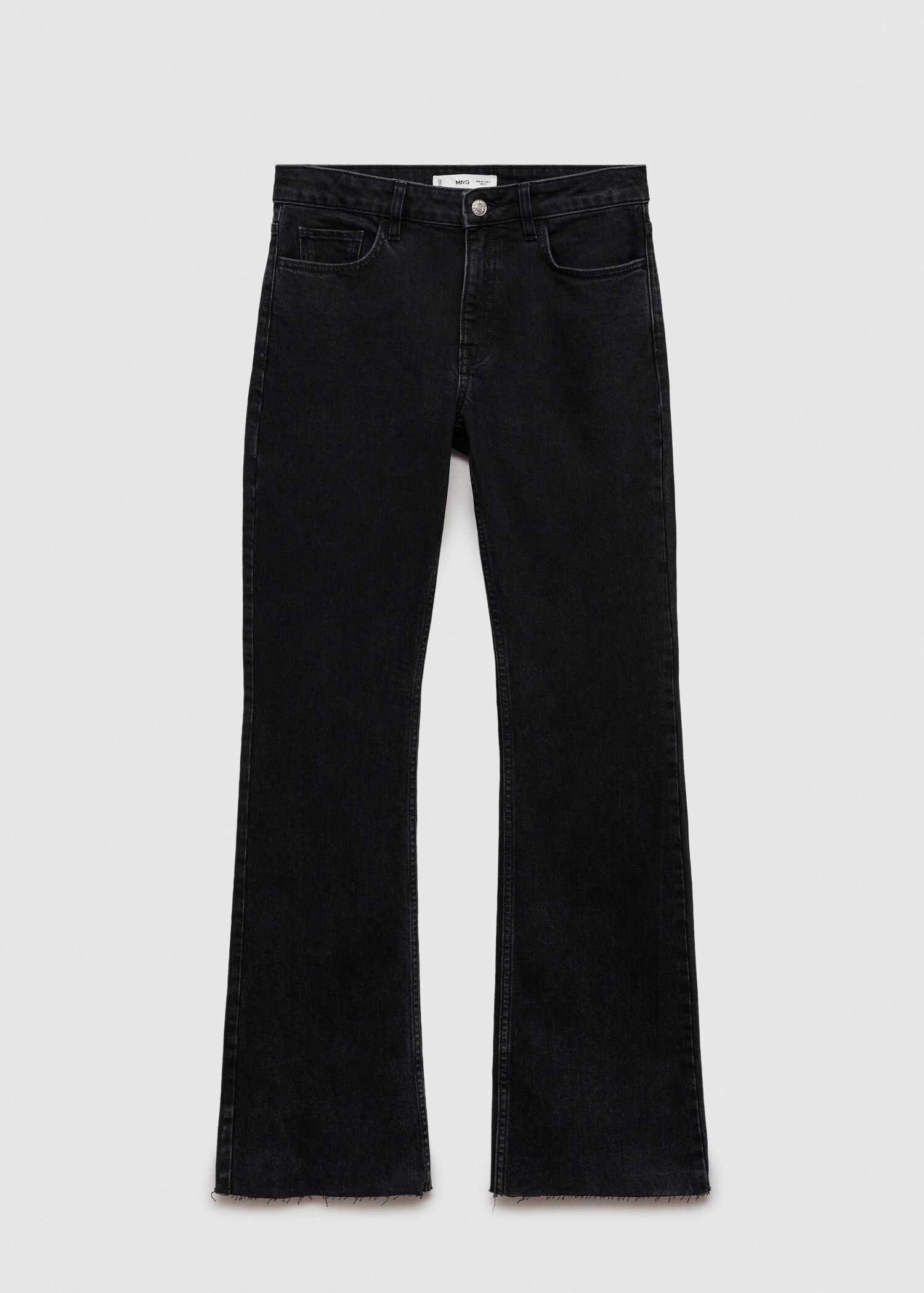 Jeans flare tiro medio - Artículo sin modelo