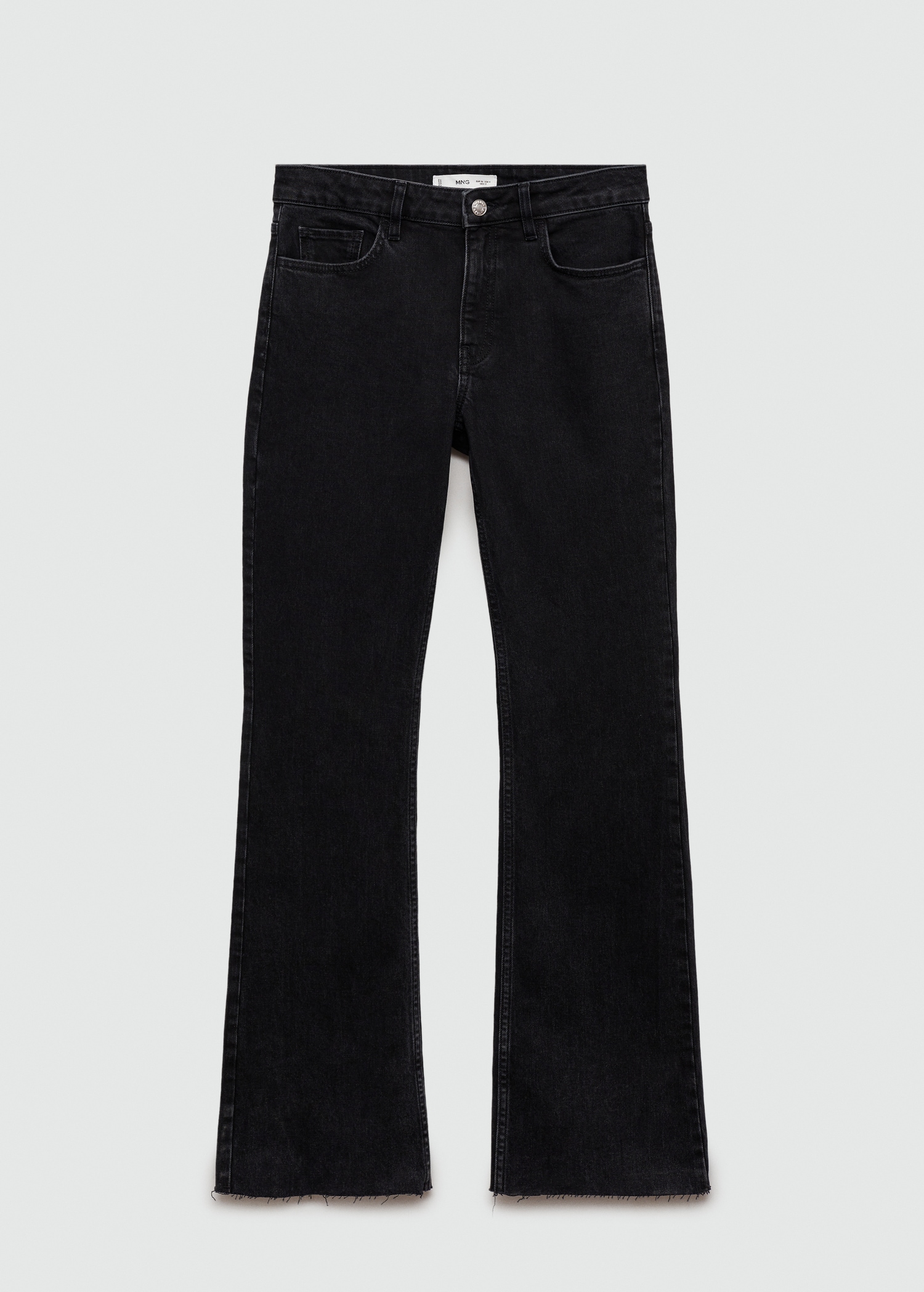 Jeans flare tiro medio Mujer MANGO Perú