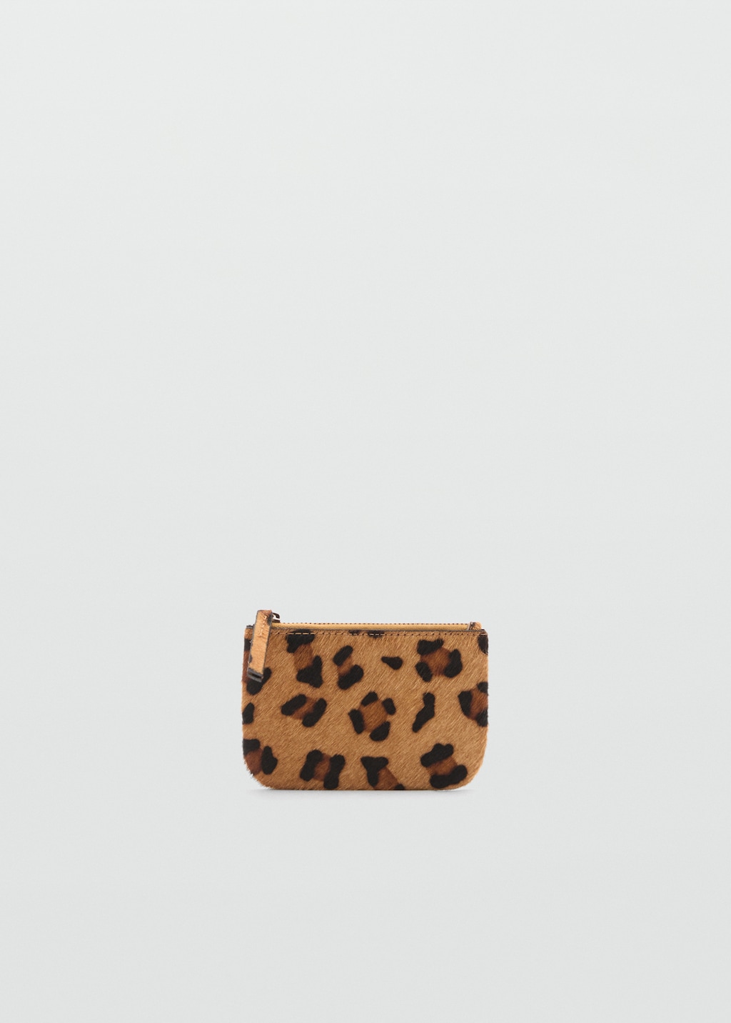 Leopard print purse