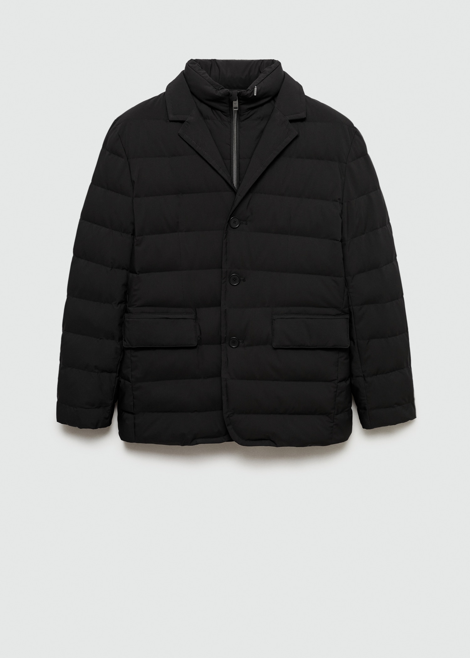 Water-repellent feather-filled jacket - Article without model