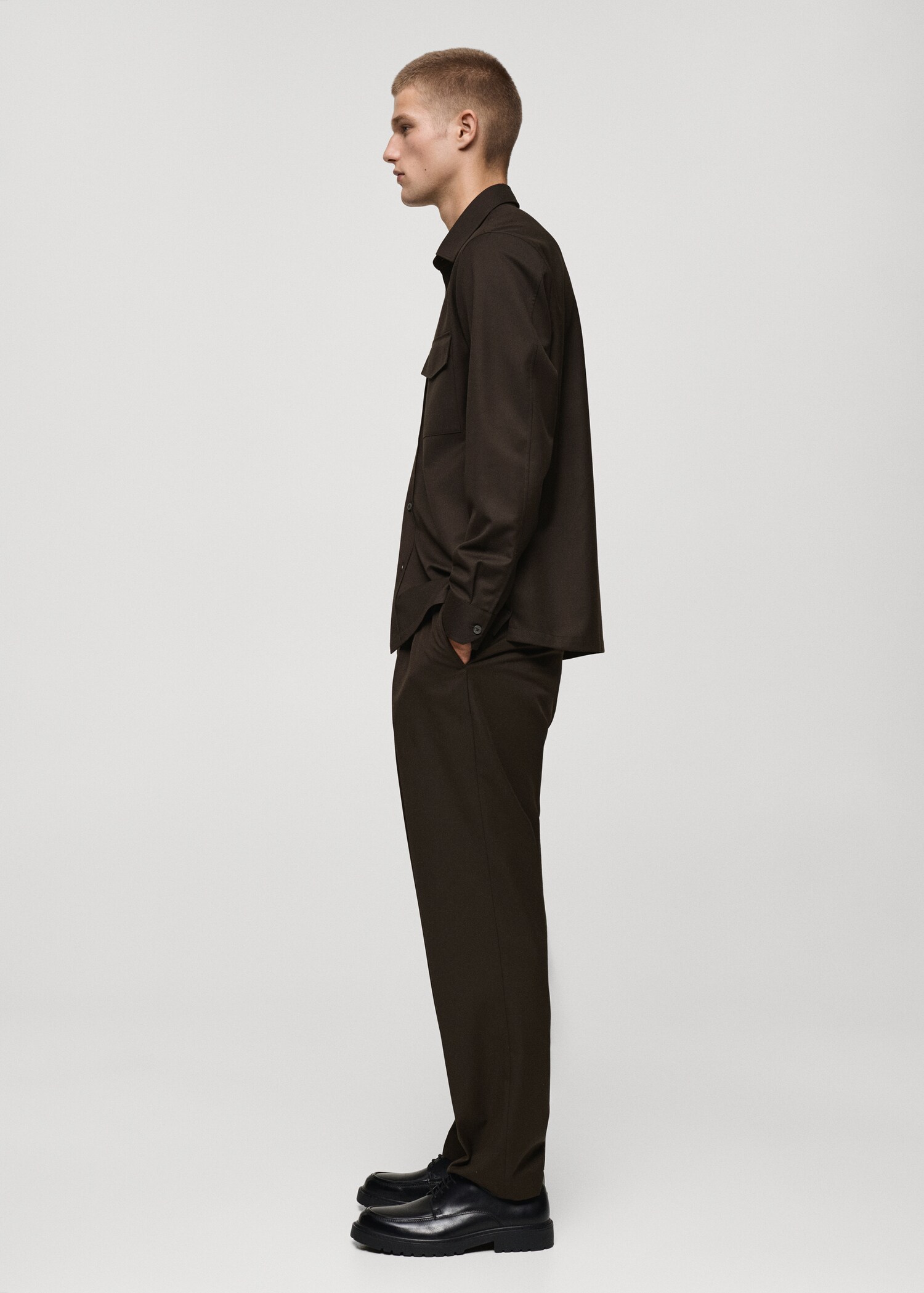 Pantalón regular fit pinzas - Detalle del artículo 2
