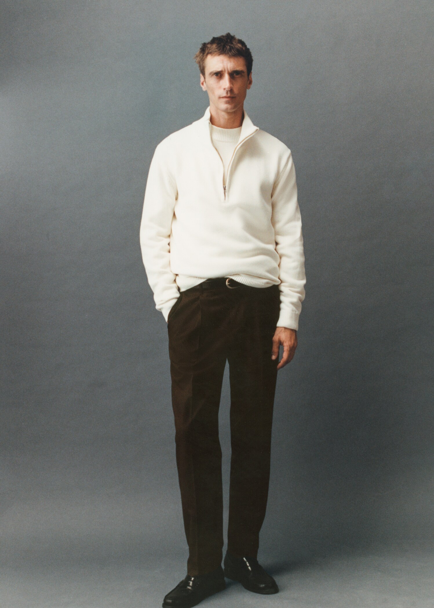 Pantalón regular fit pinzas - Detalle del artículo 5