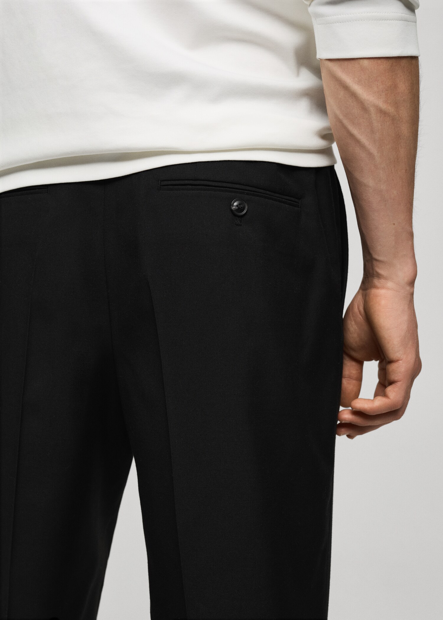Pantalón regular fit pinzas - Detalle del artículo 6