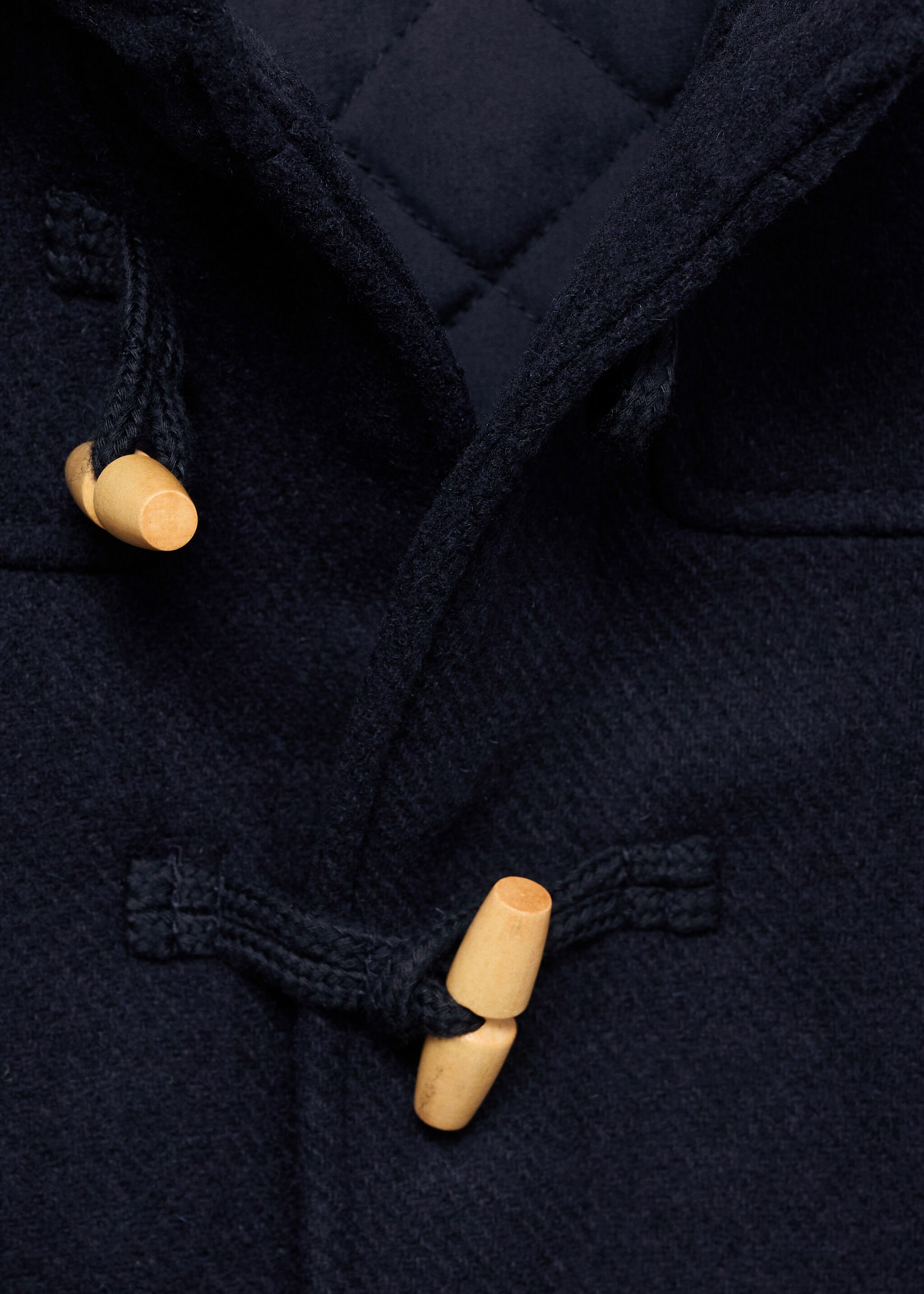 Long hooded coat - Details of the article 8