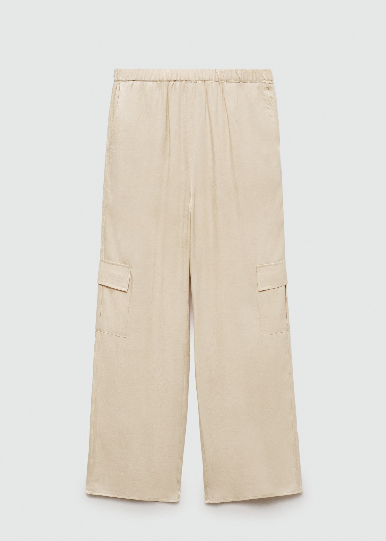 Straight trousers with cargo pockets - Article without model