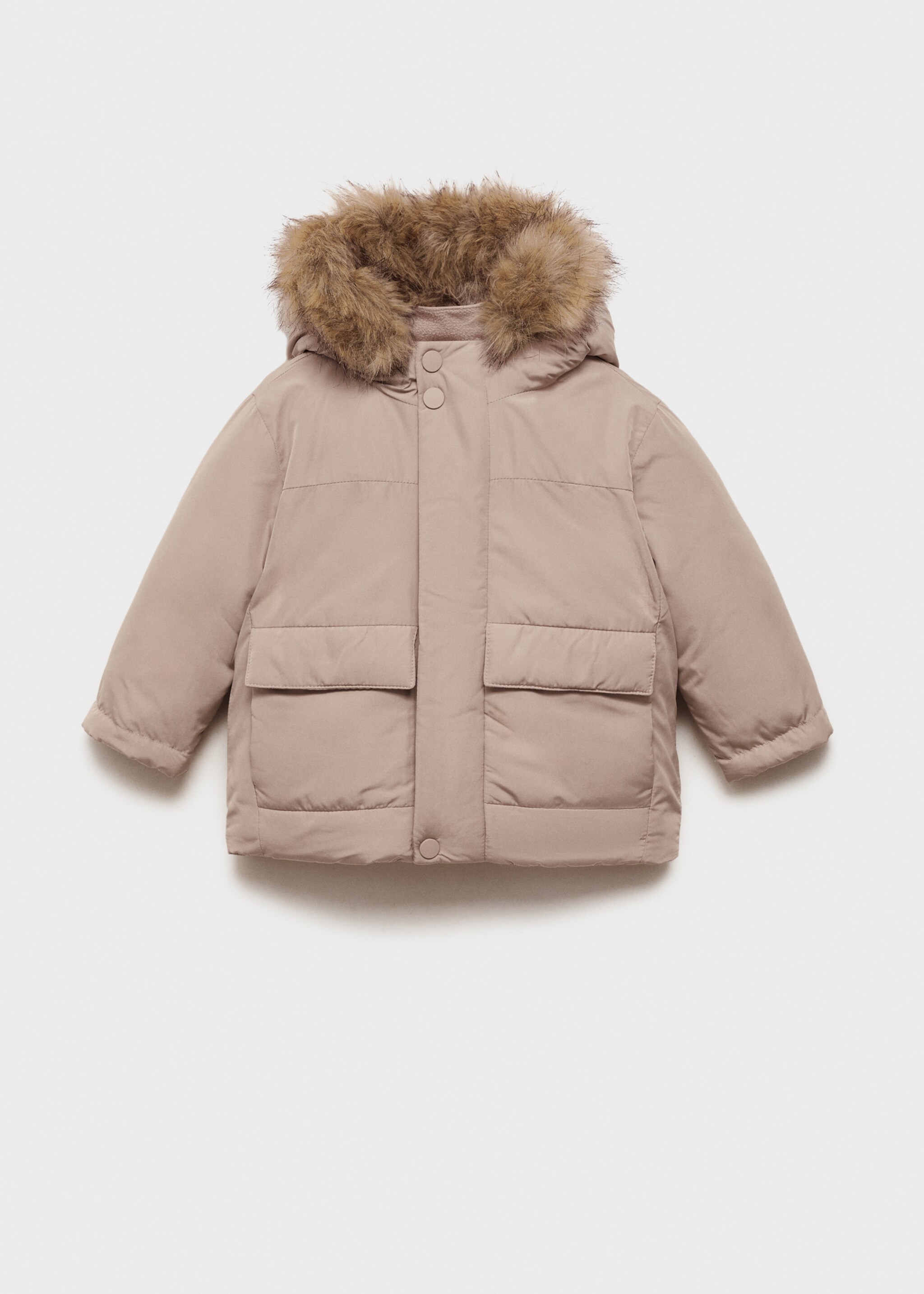 Anorak acolchado interior polar - Artículo sin modelo