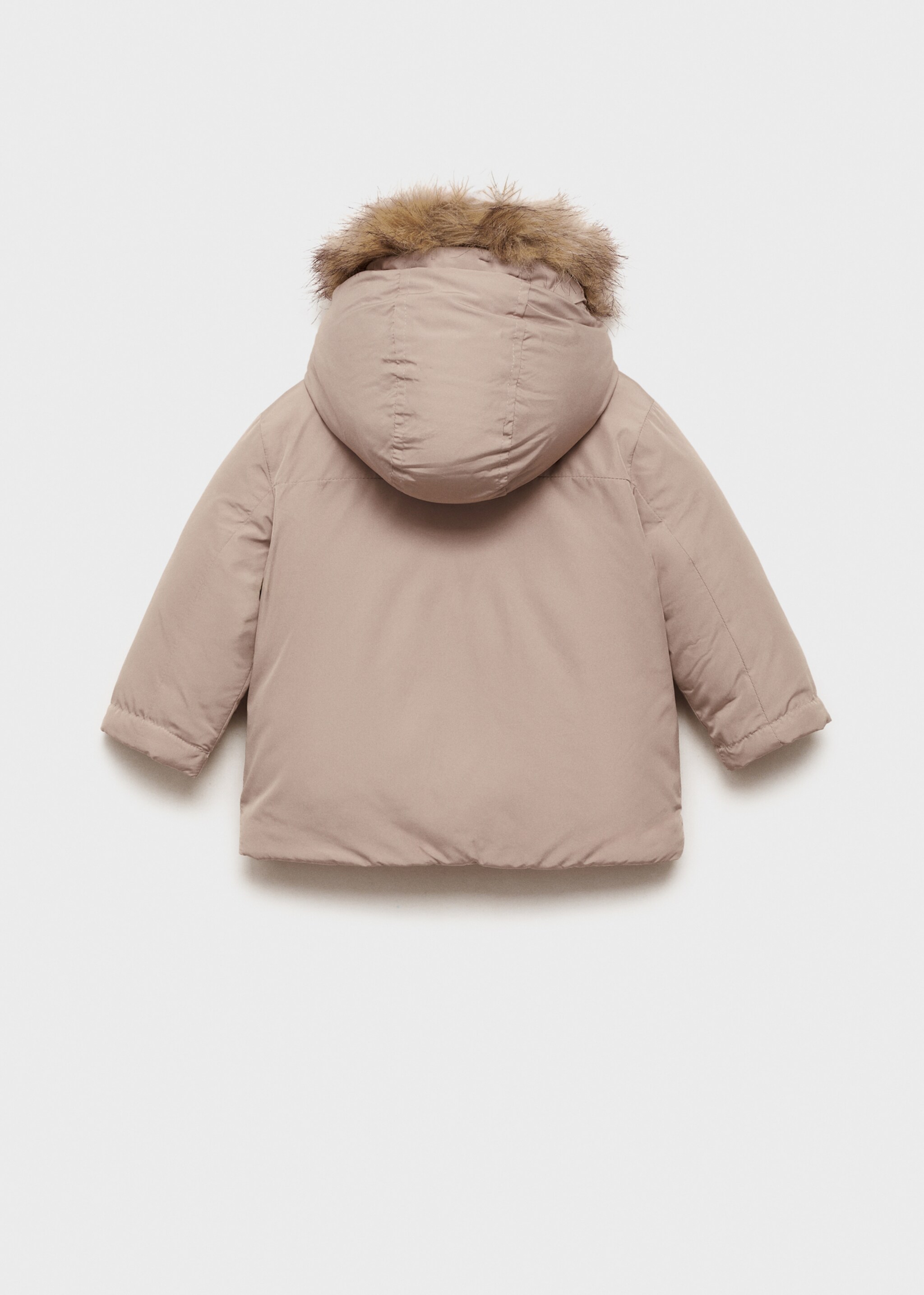 Anorak acolchado interior polar - Reverso del artículo