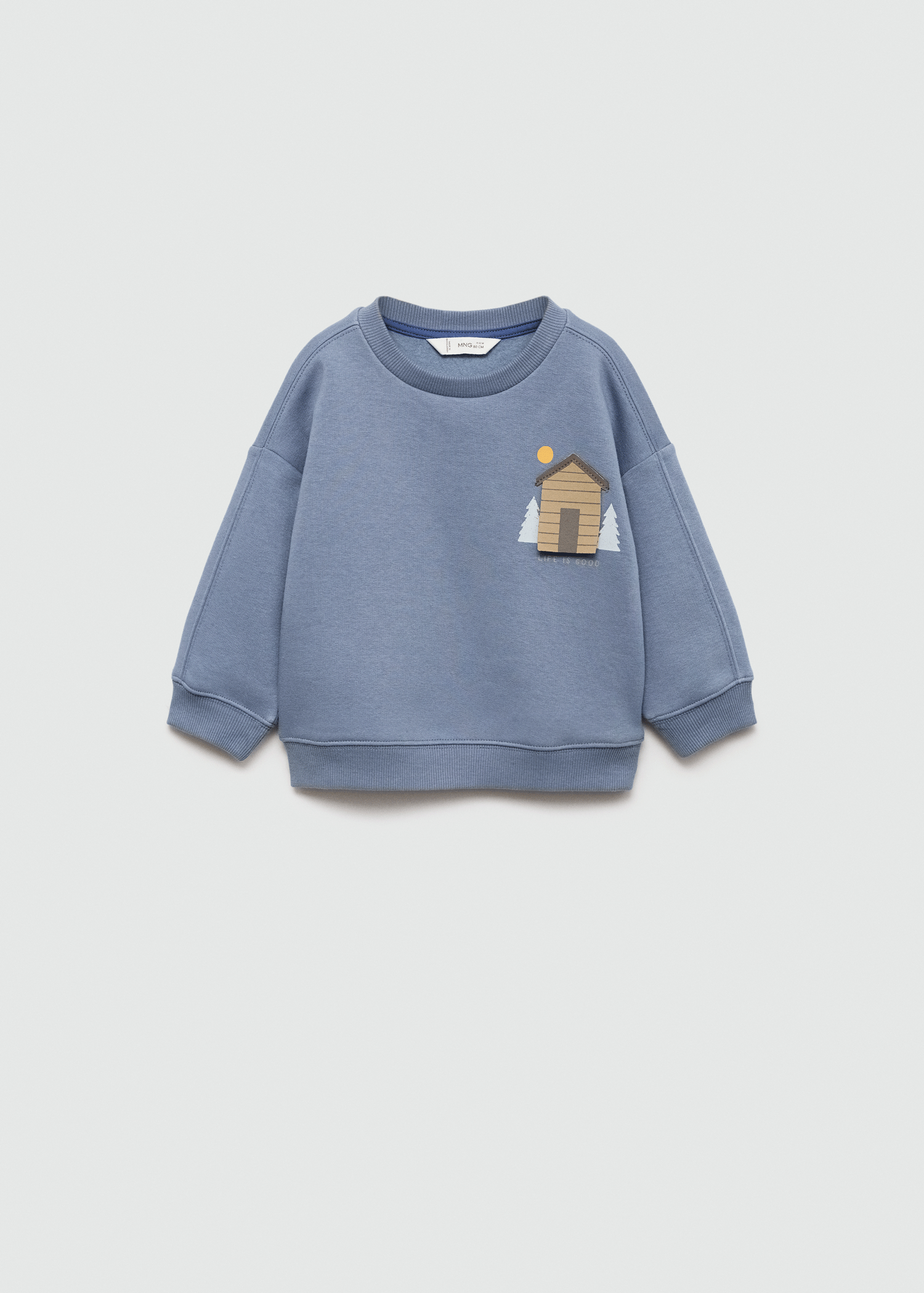 Animal Printed Sweatshirt Kids MANGO United Kingdom animal-printed-sweatshirt-kids-mango-united-kingdom