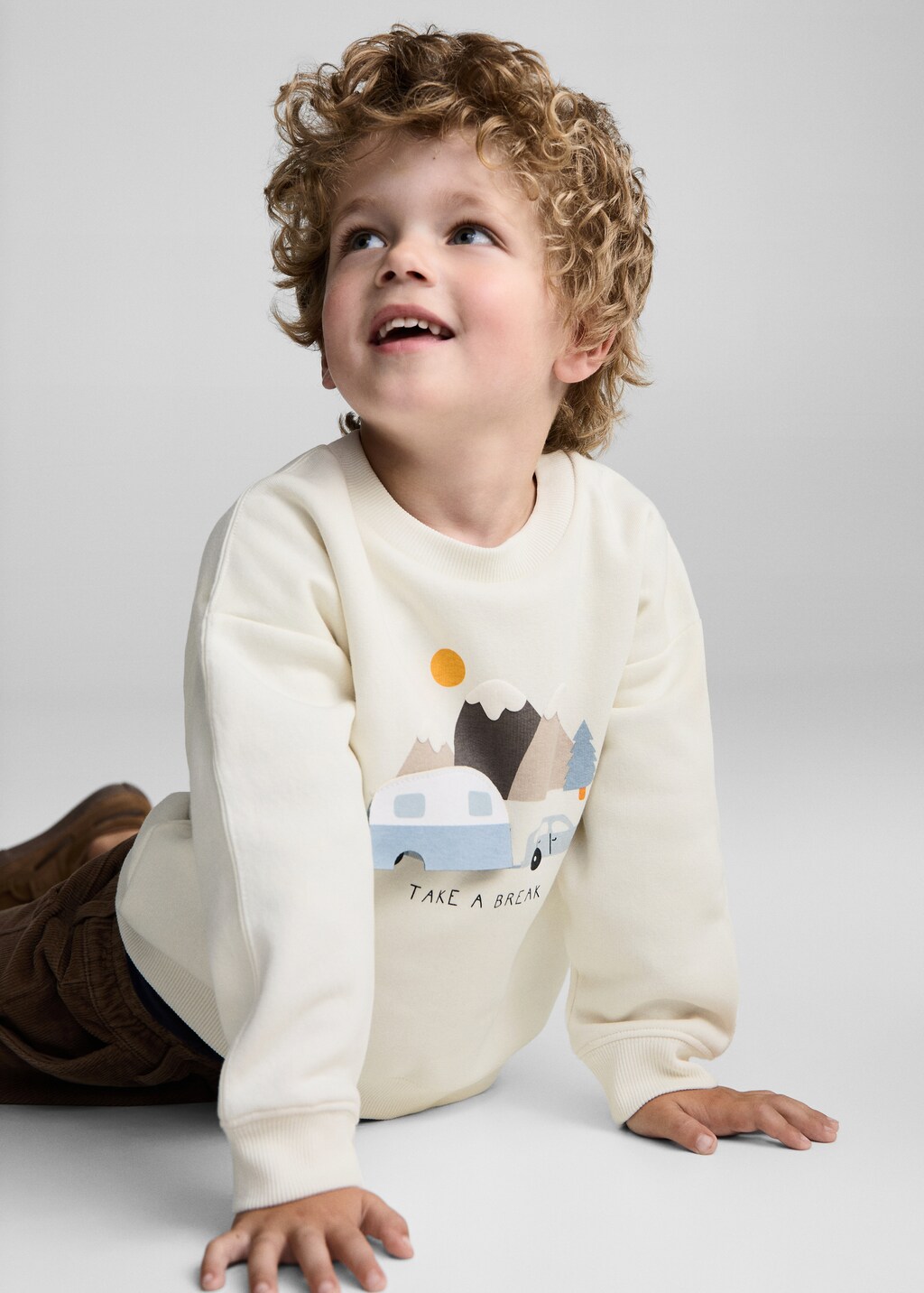 Animal print sweatshirt Kids MANGO Canada