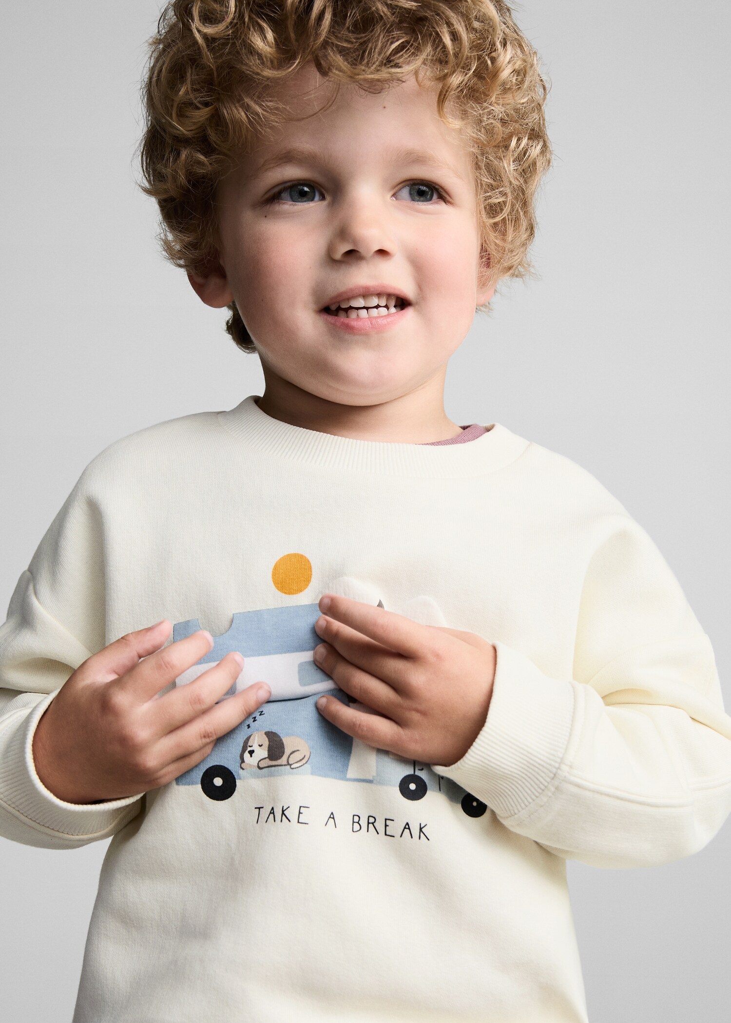 Sudadera estampado animado - Detalle del artículo 1