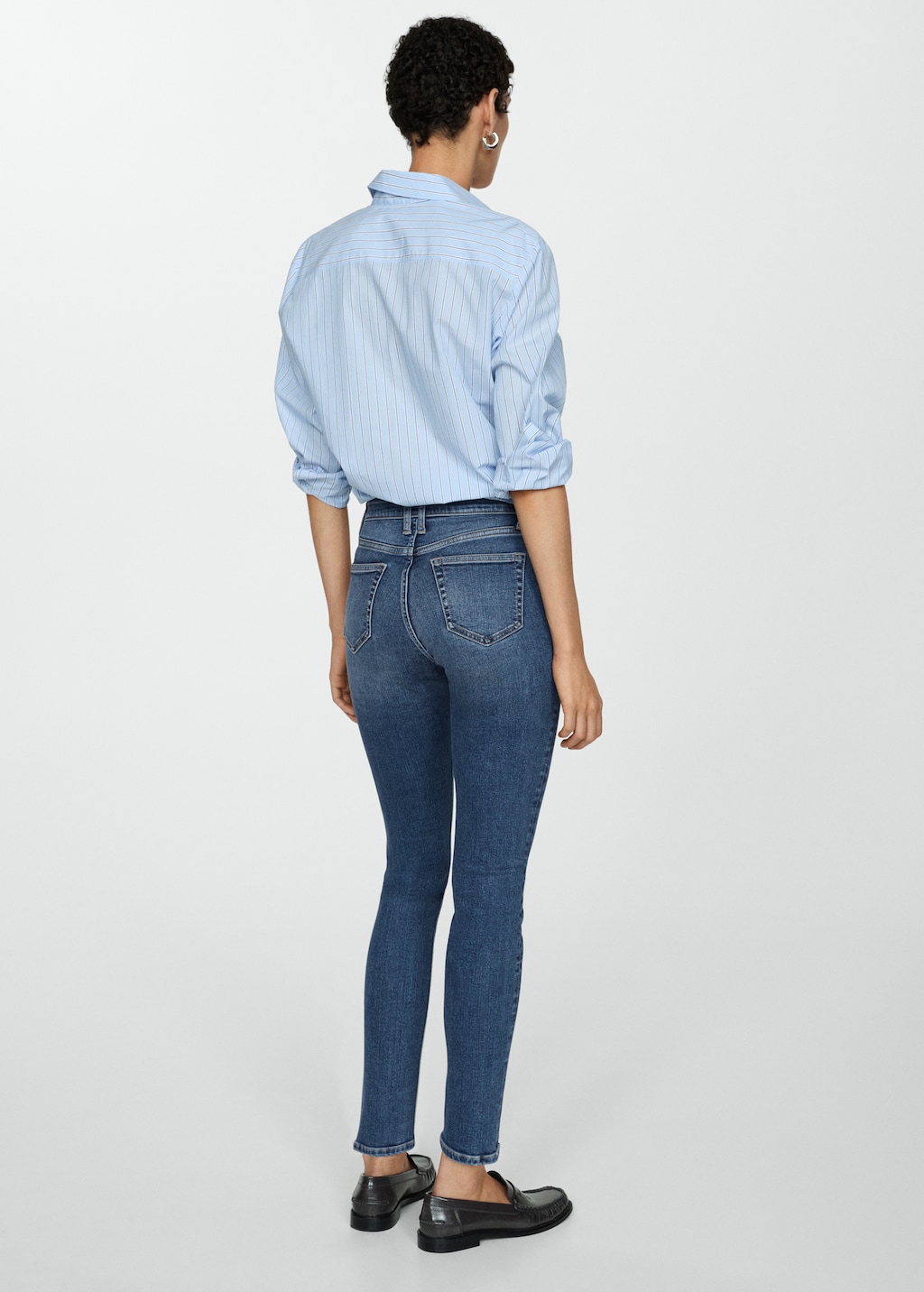 Jean Newisa skinny taille normale Femme MANGO France metropolitaine