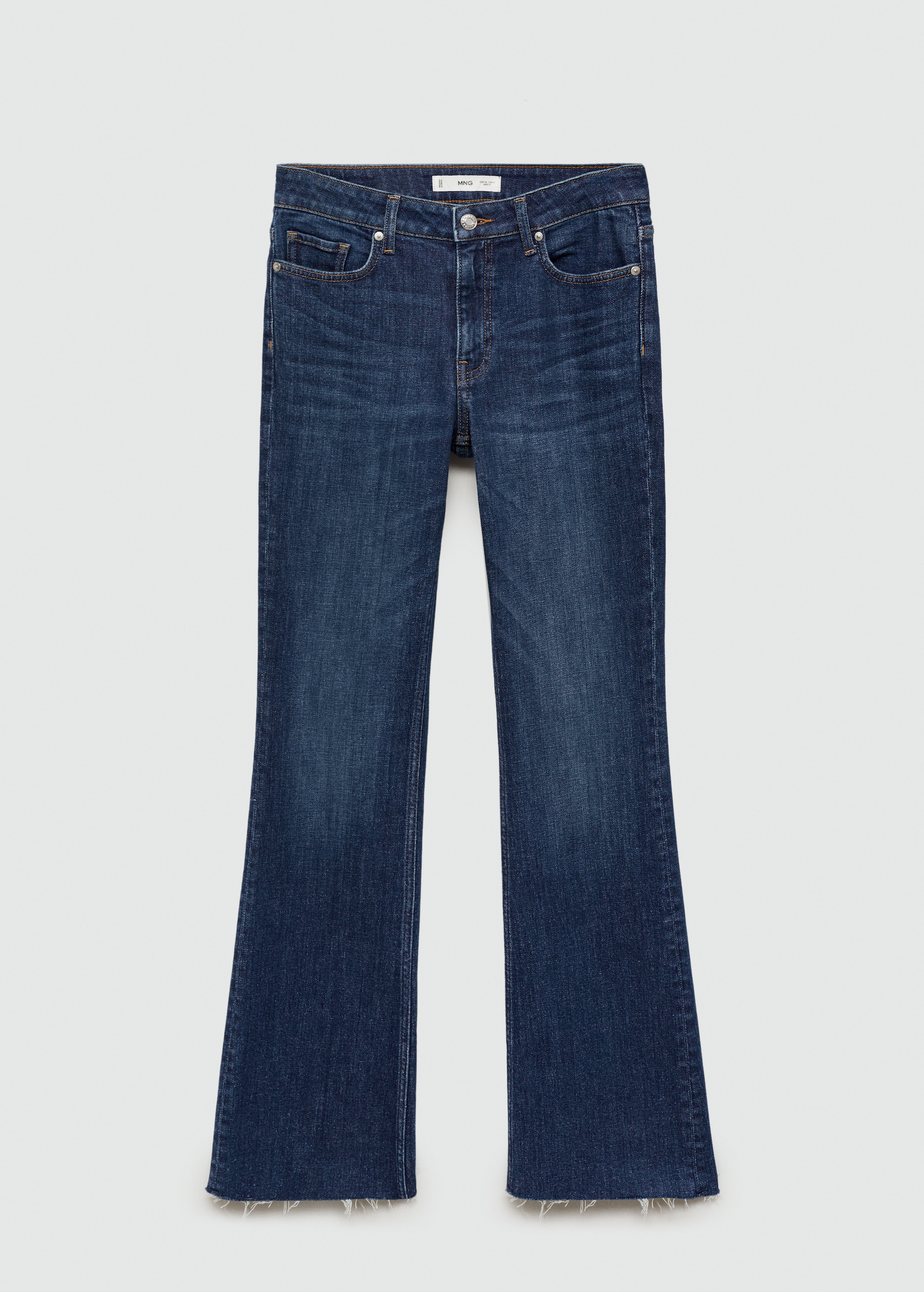 Cropped Flare Vaqueros Flare Mango Flare Jeans Pantalon Vestir