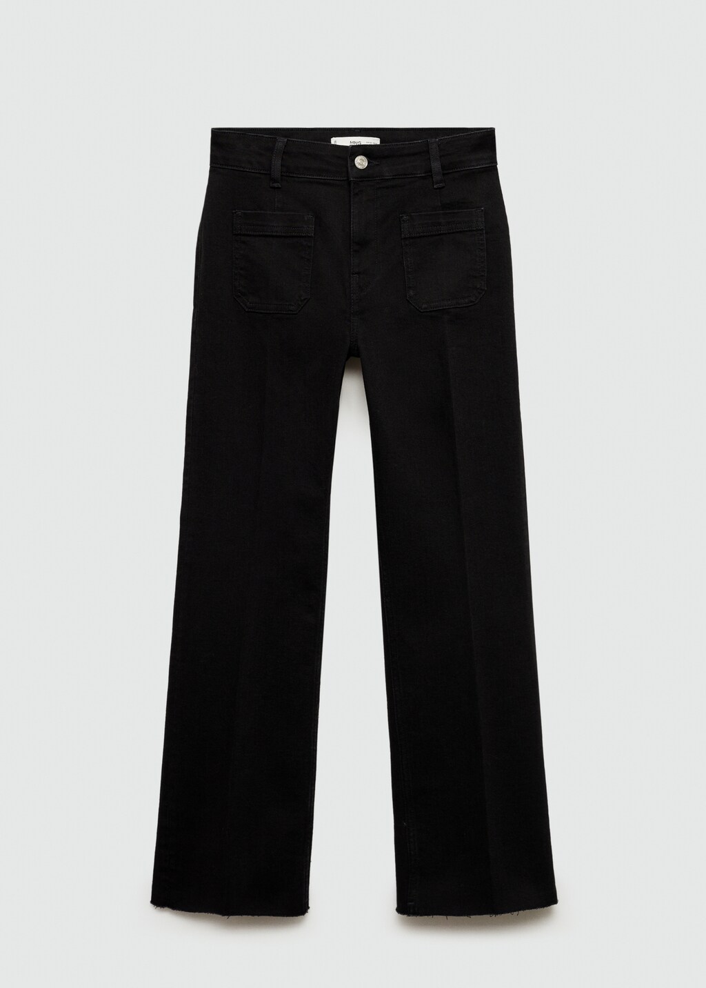 Jeans flare taille normale