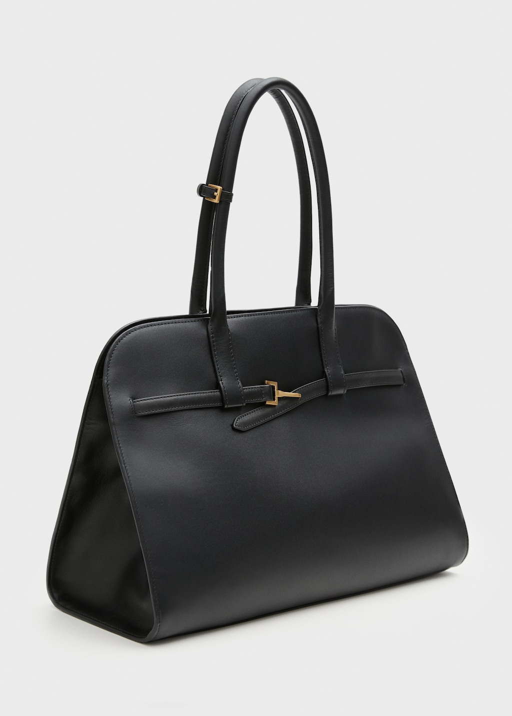 Black buckle bag sale