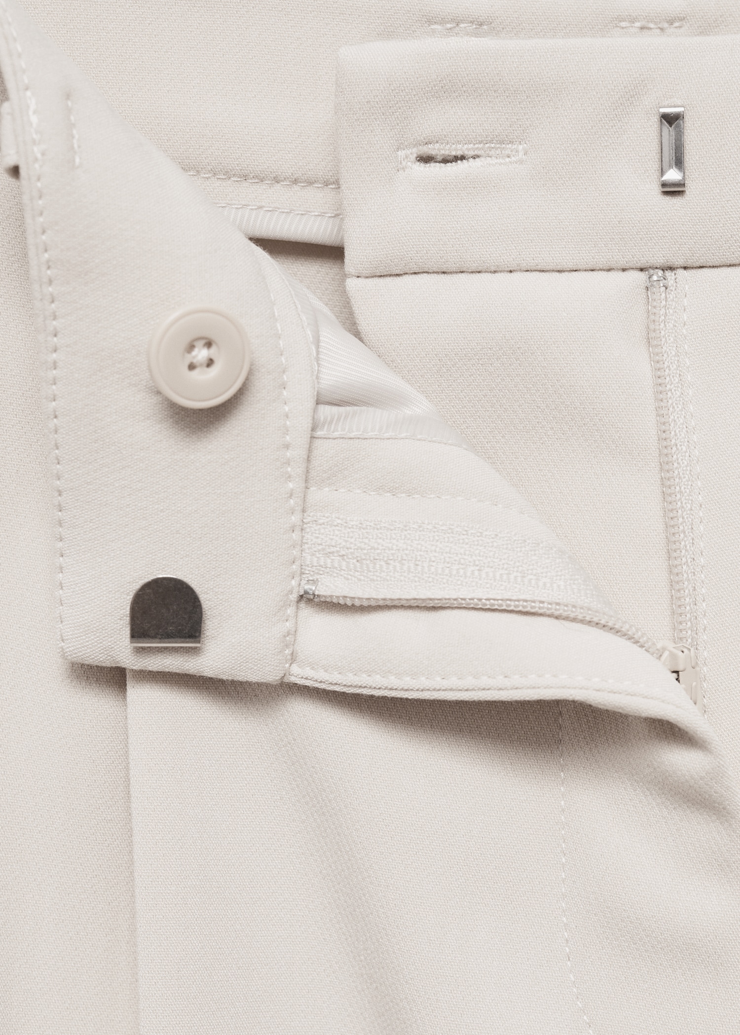 Straight-fit pleated trousers - Details of the article 8