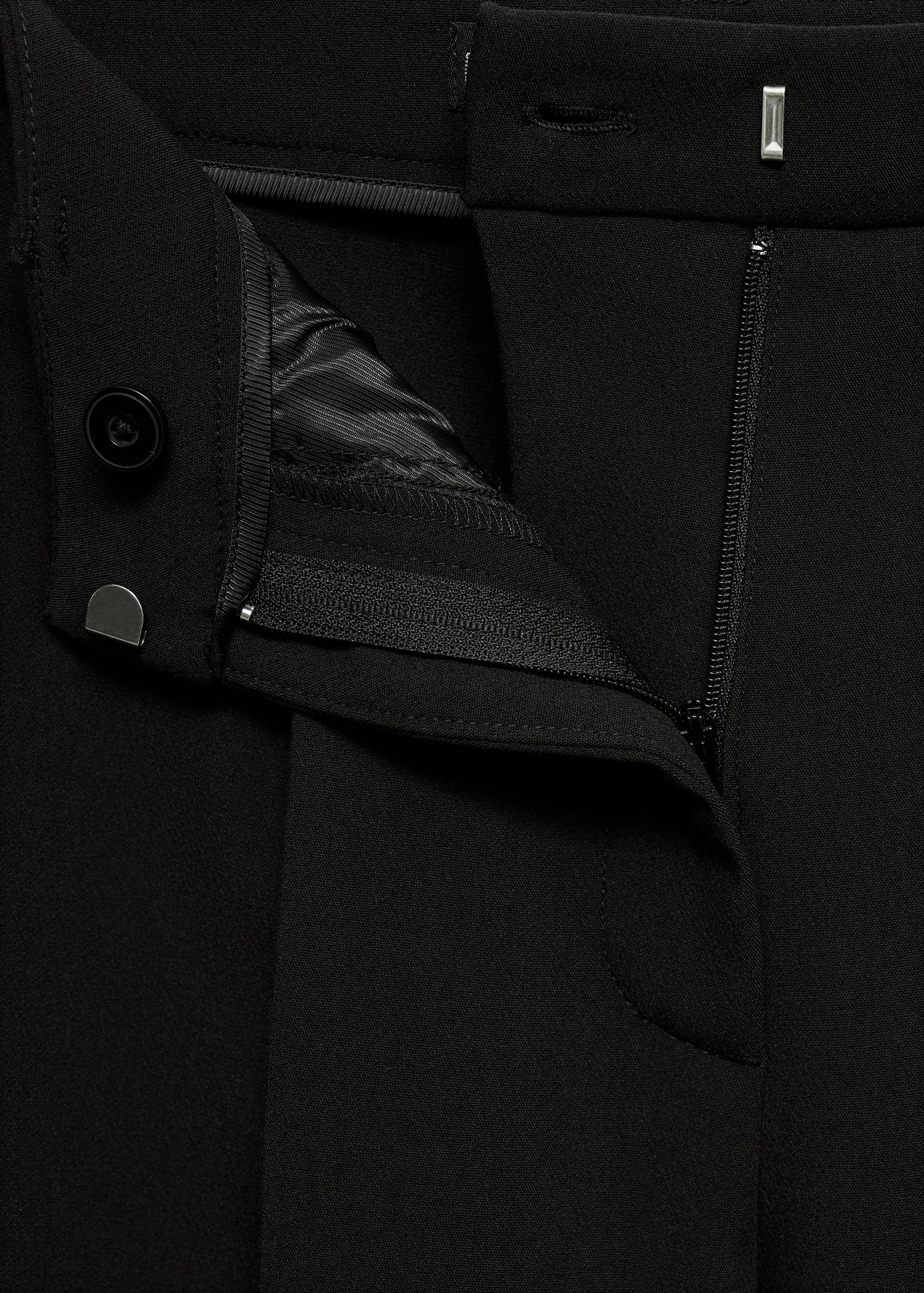 Straight-fit pleated trousers - Details of the article 8