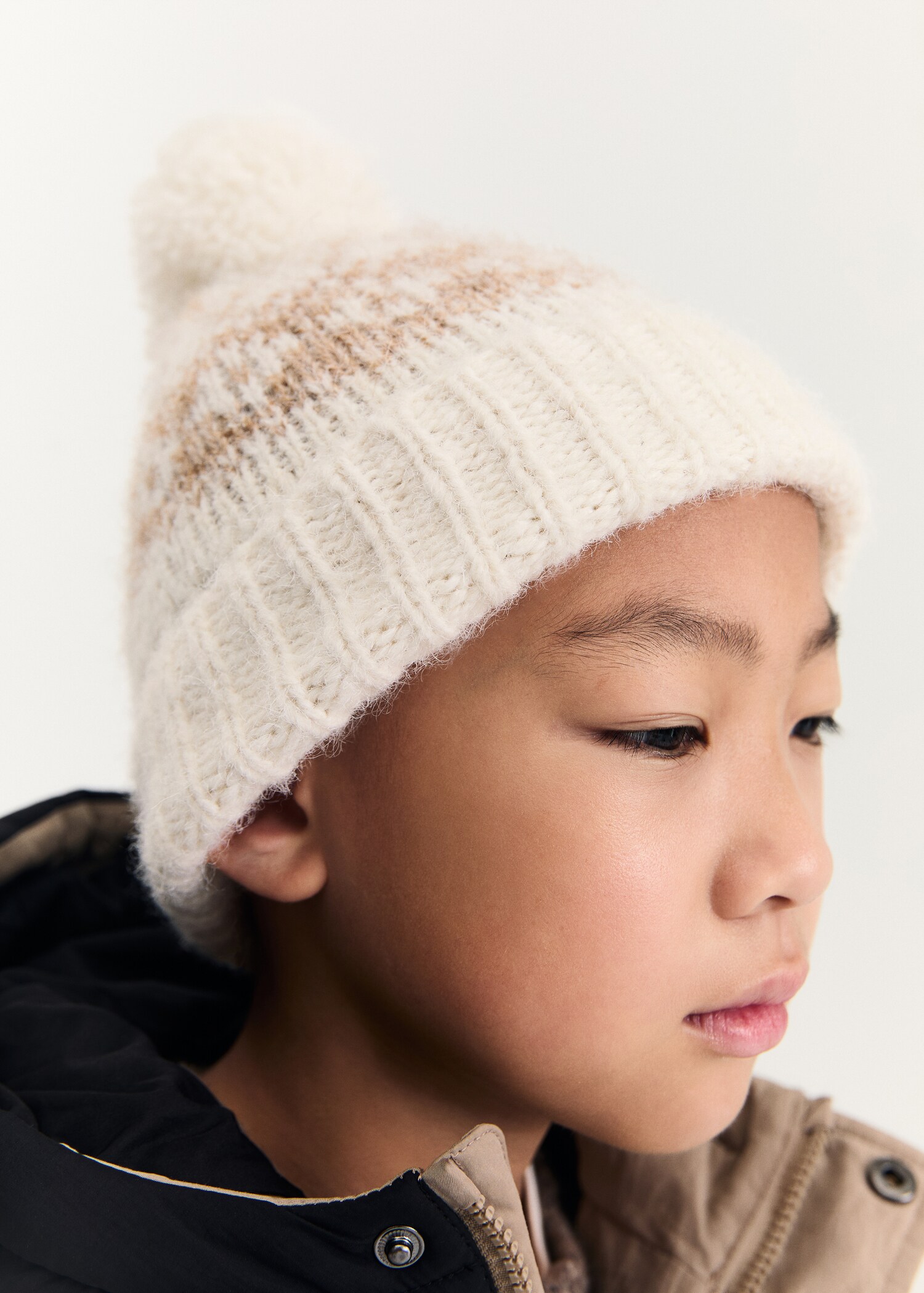 Bonnet jacquard pompon - Détail de l'article 9
