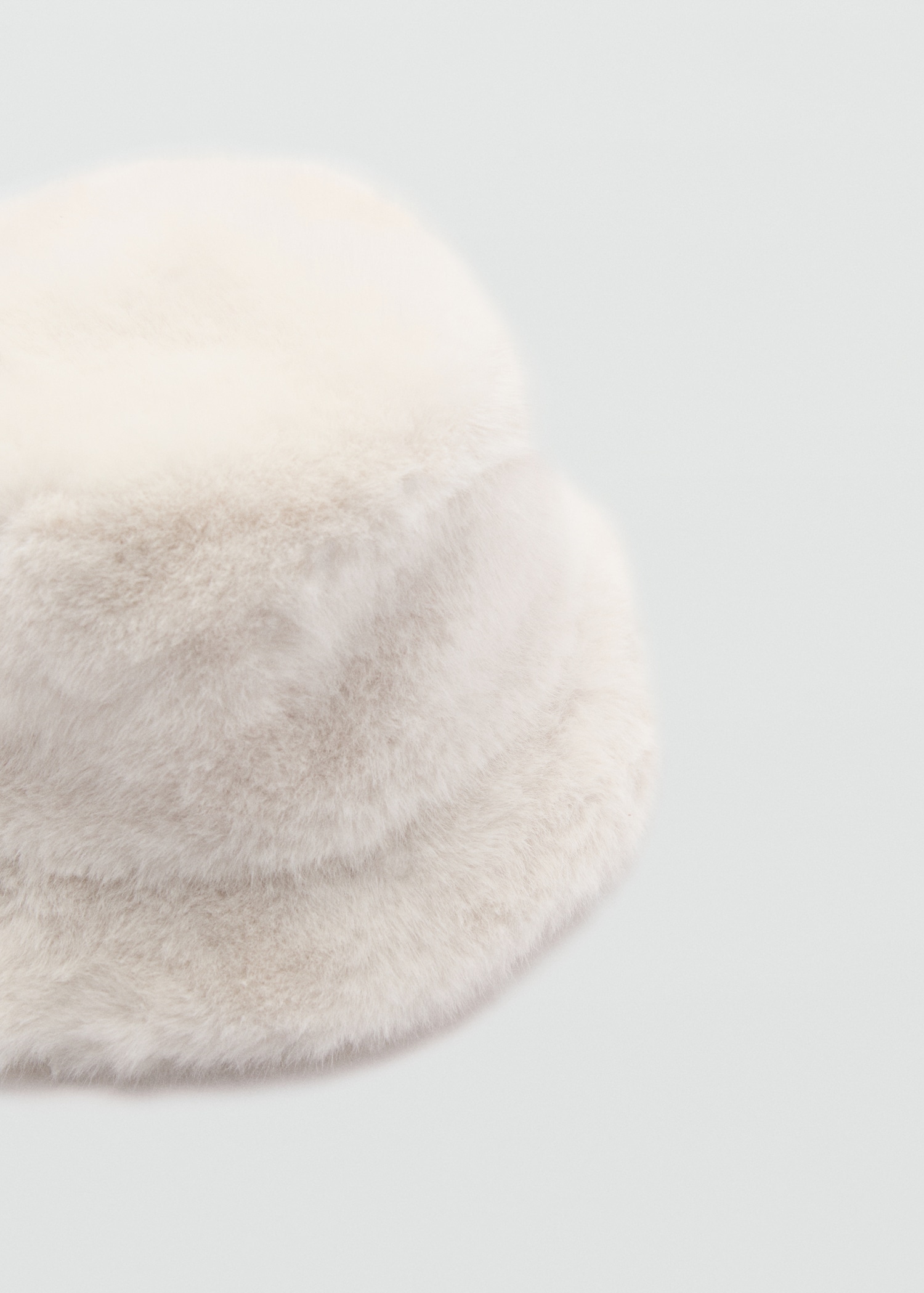 Hair-effect bucket hat - Medium plane