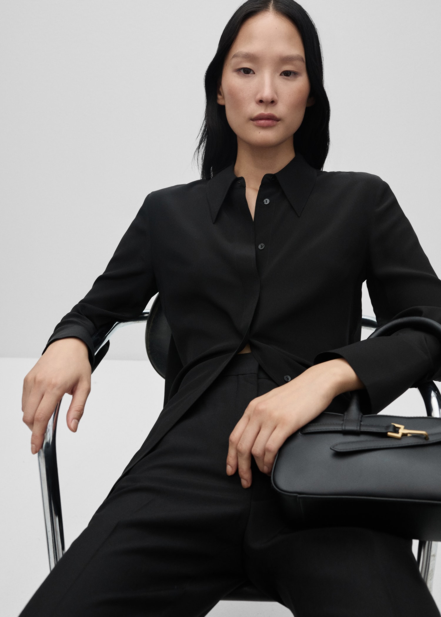 Camisa 100% seda - Main Image