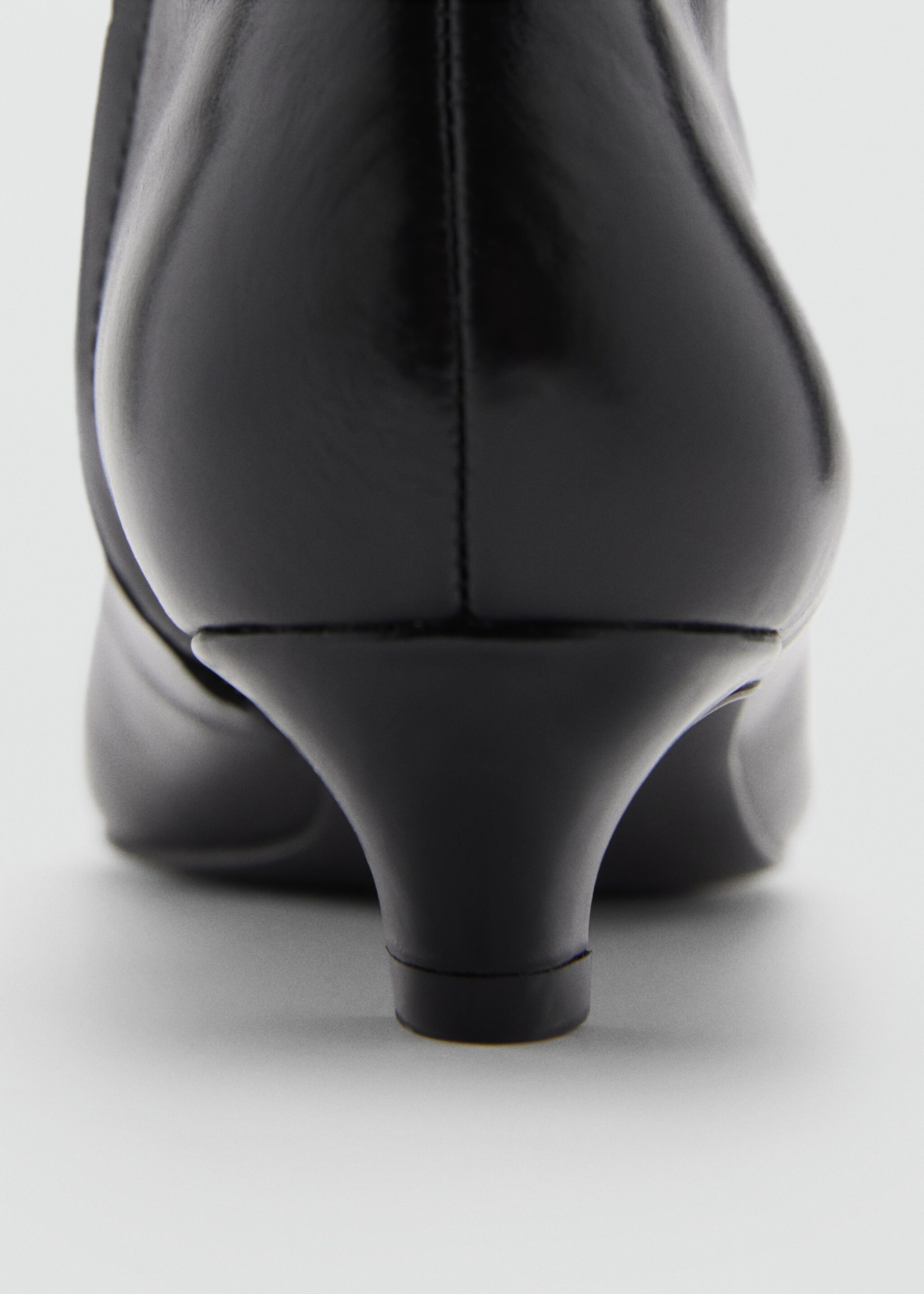 Bottines cuir talon kitten heel - Détail de l'article 1