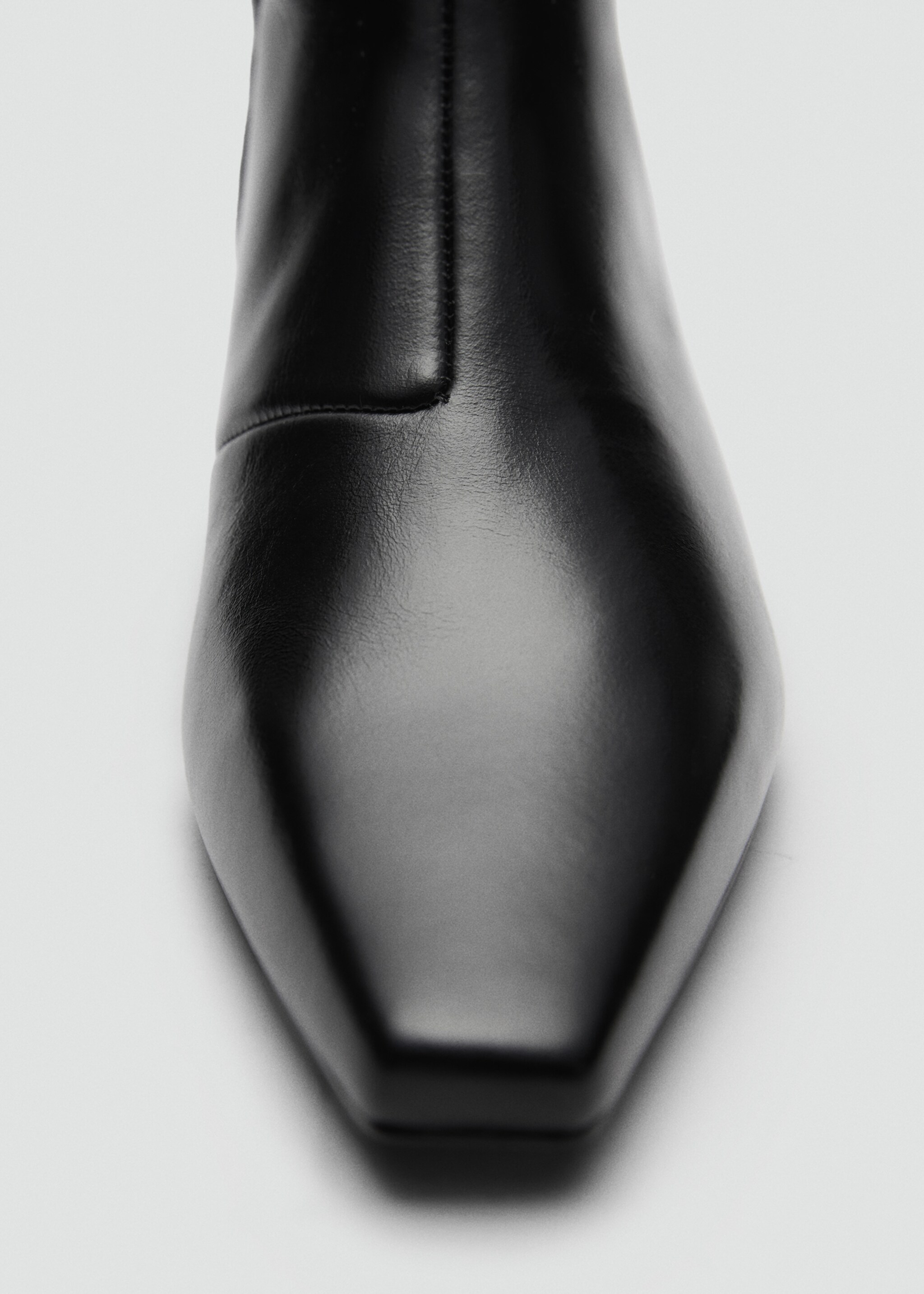 Bottines cuir talon kitten heel - Détail de l'article 2
