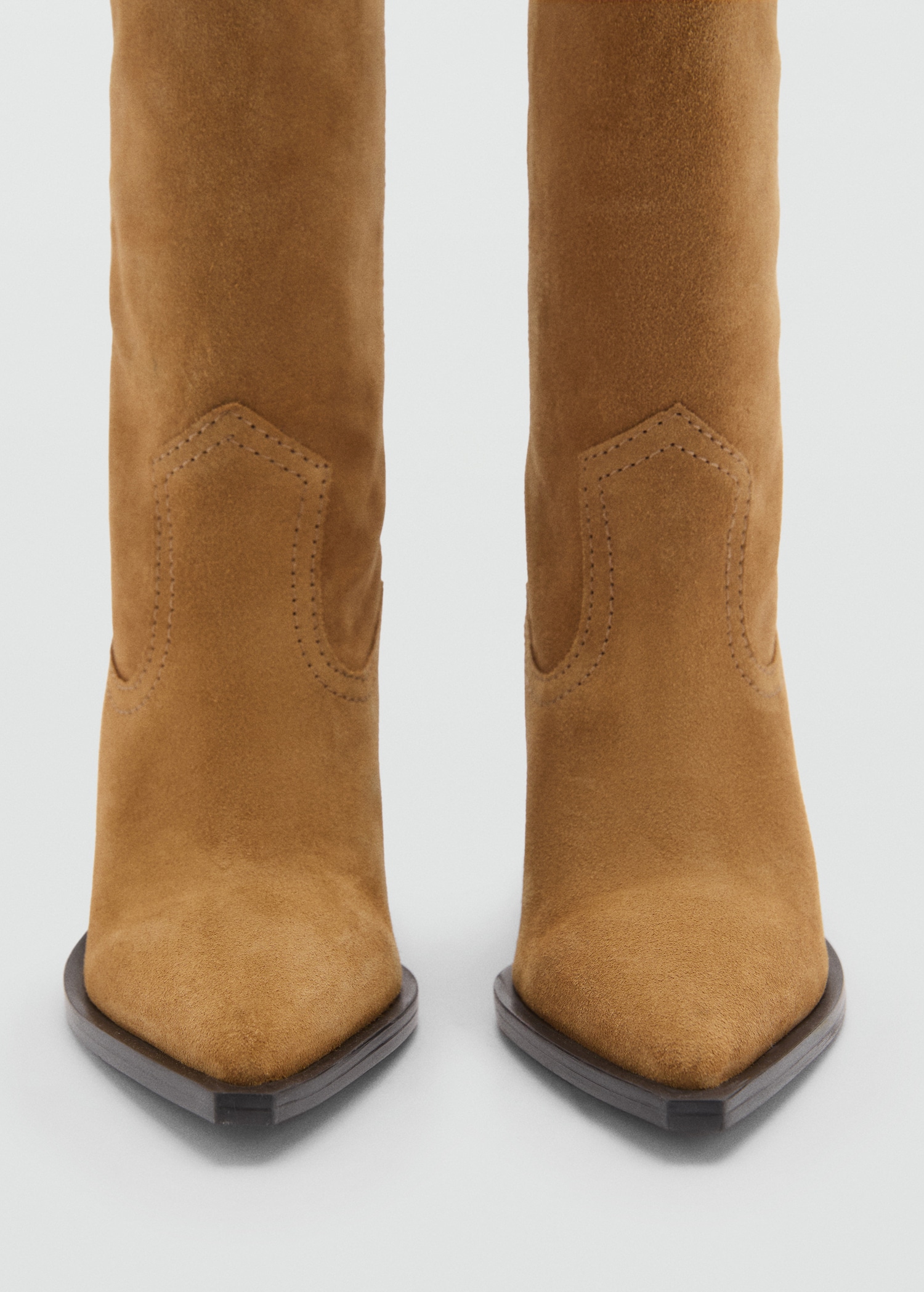 Botas Cowboy Mujer Botas Piel Mango Mujer Mujer Mango Outlet