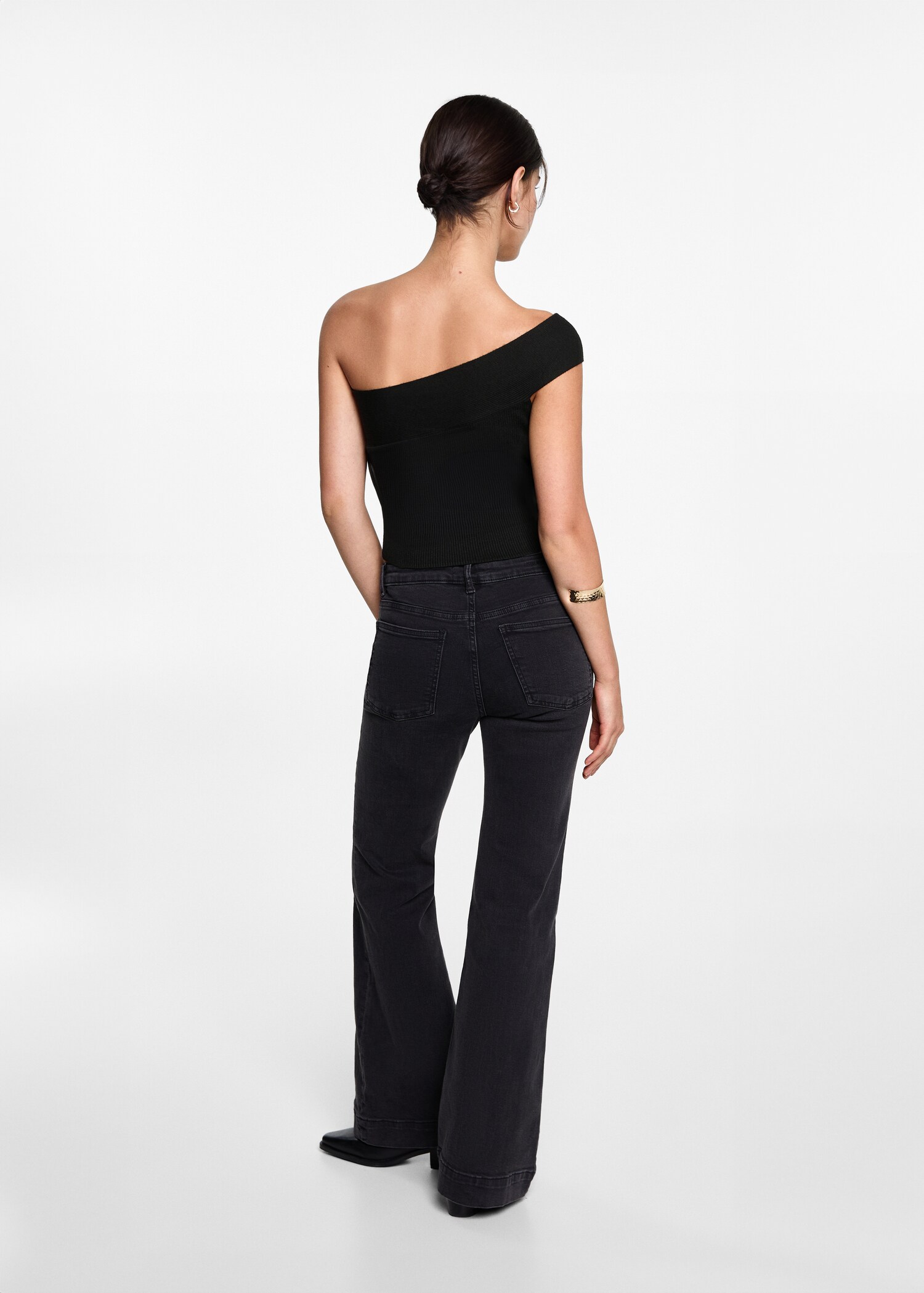 Plain asymmetrical top - Reverse of the article