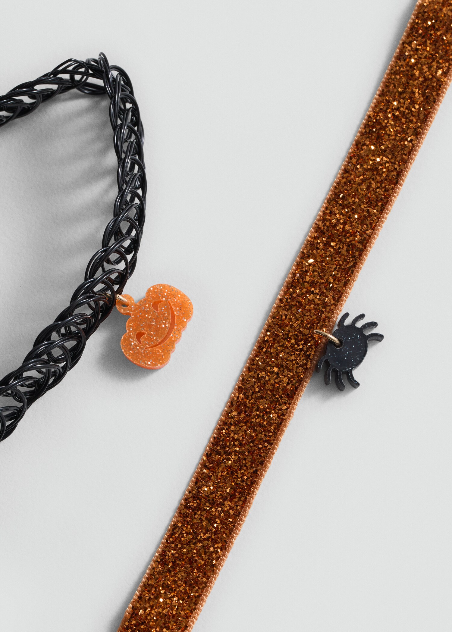 Pack 2 Halloween chokers - Medium plane
