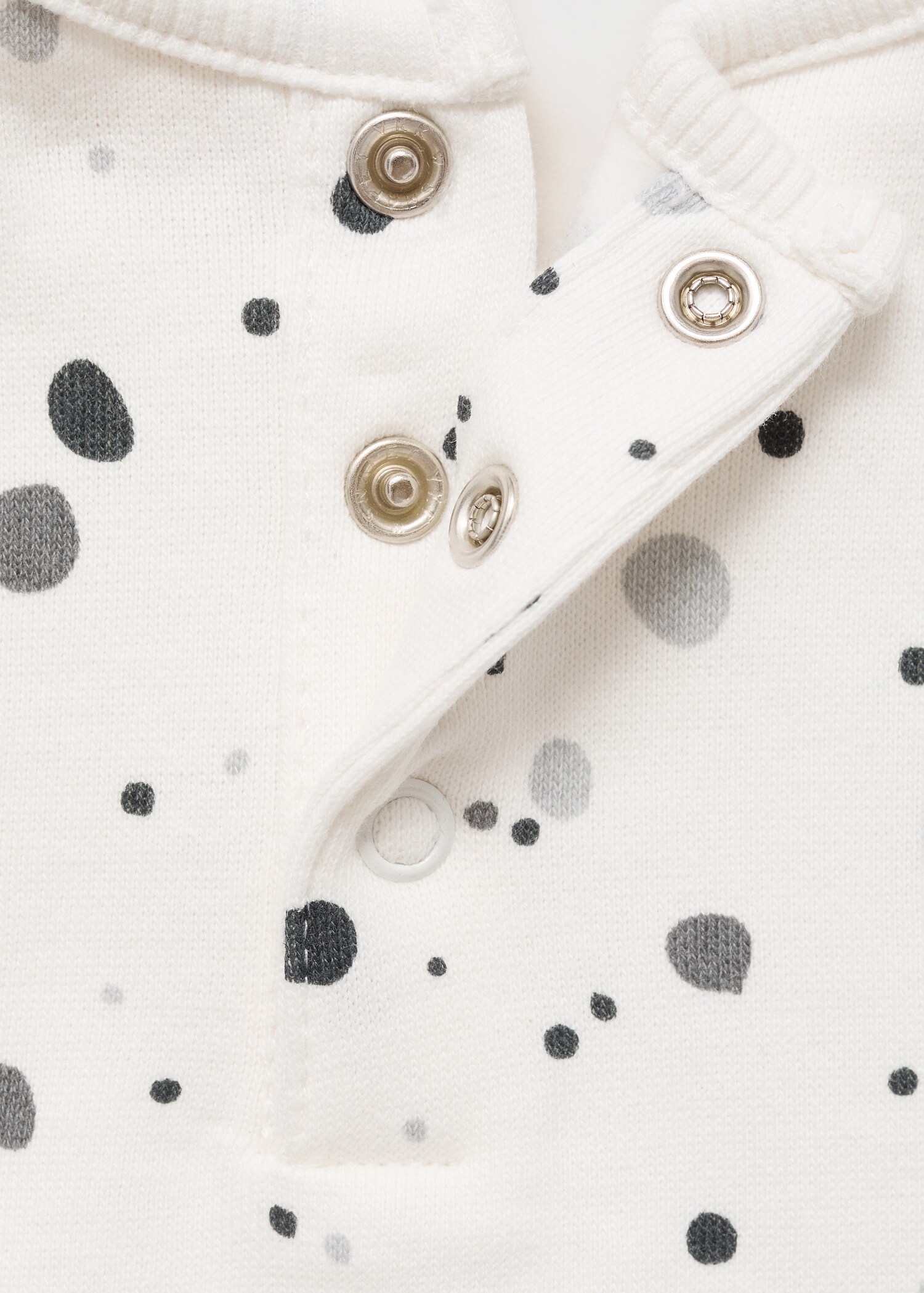 Polka-dot print sweatshirt - Details of the article 0