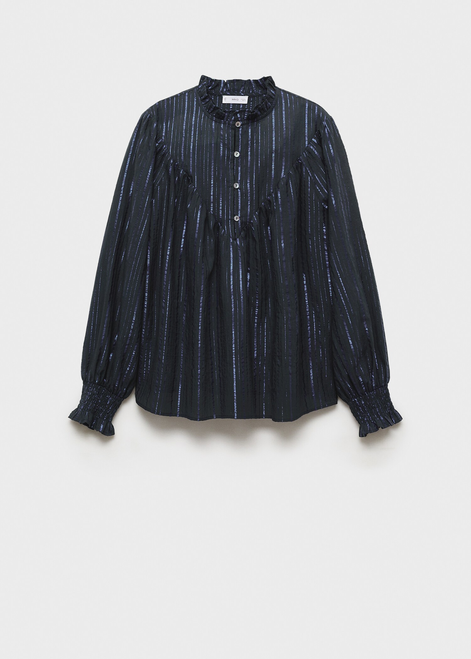 Blouse lurex rayures - Article sans modèle