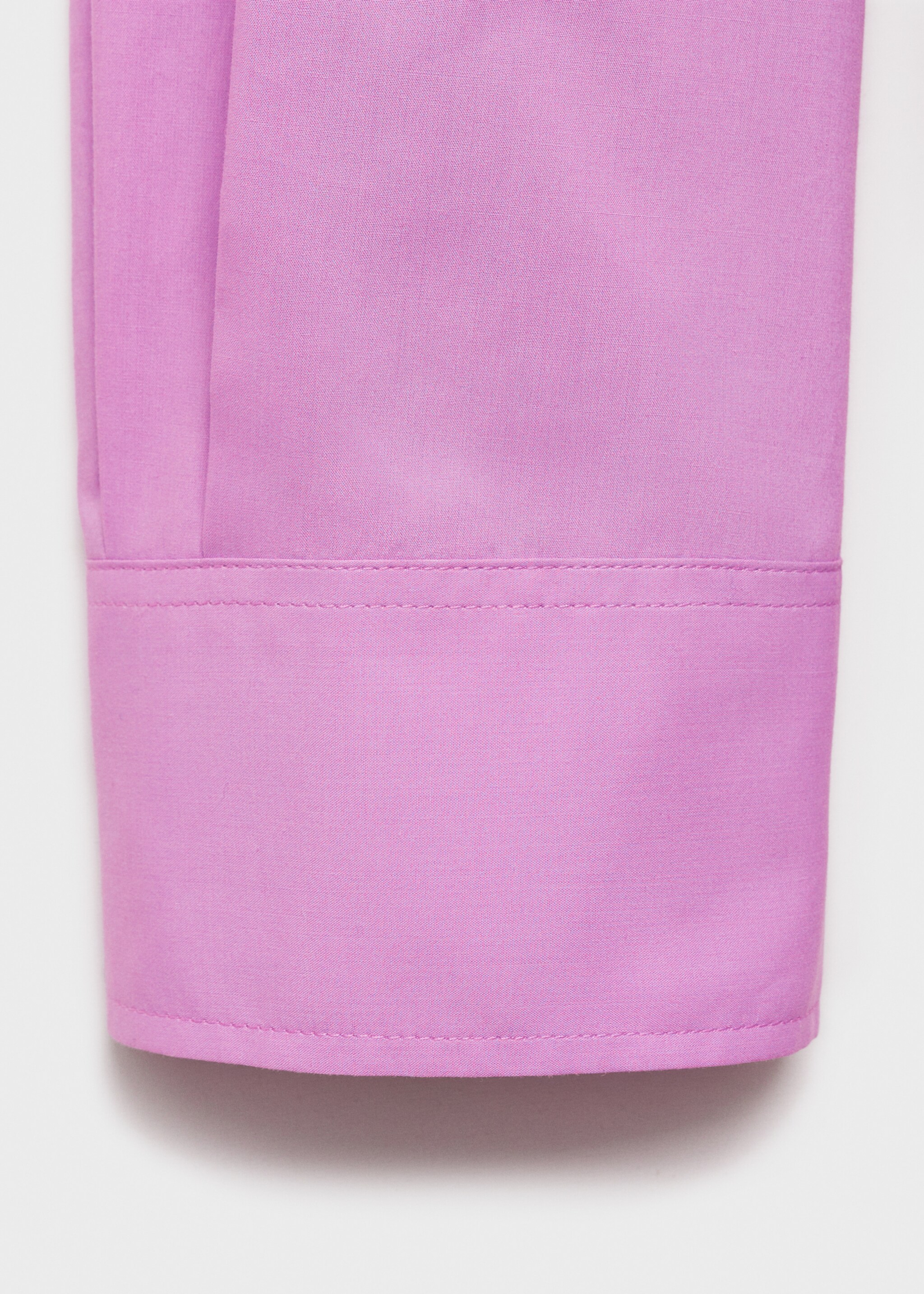 Buttoned lyocell shirt - Details of the article 0
