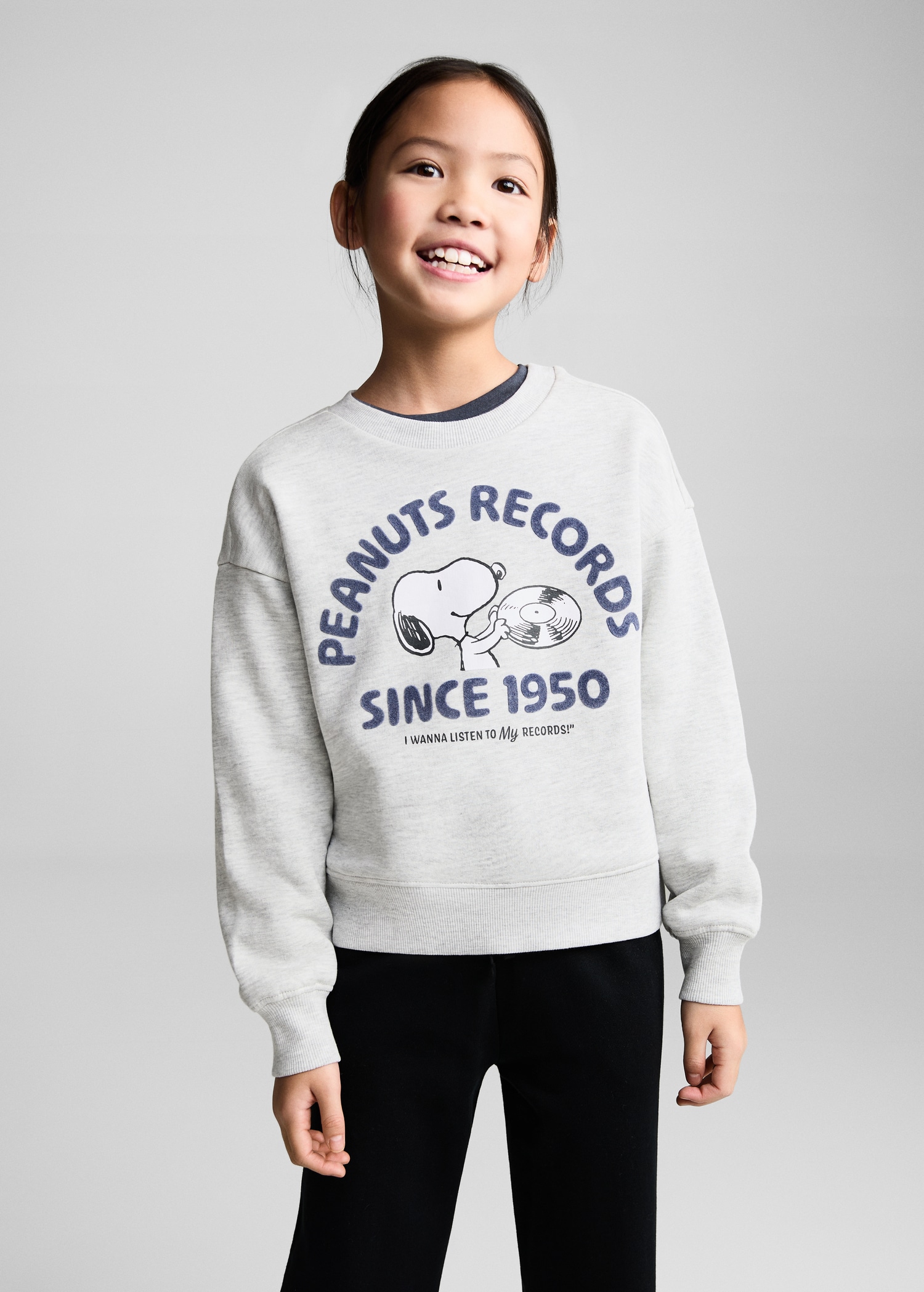 Snoopy-print sweatshirt MANGO Niger - Main Image