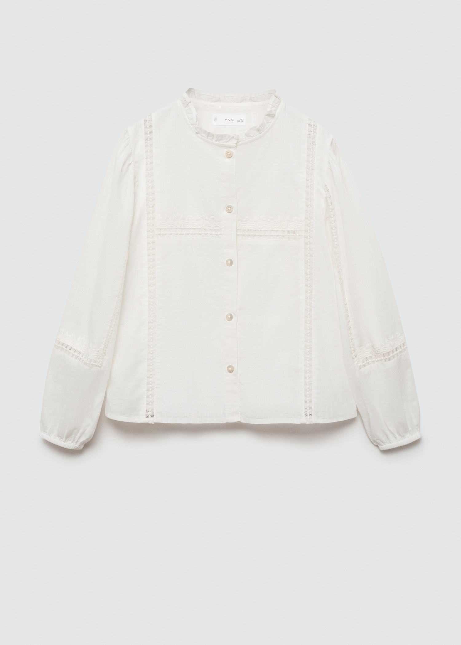 Embroidered details blouse - Article without model