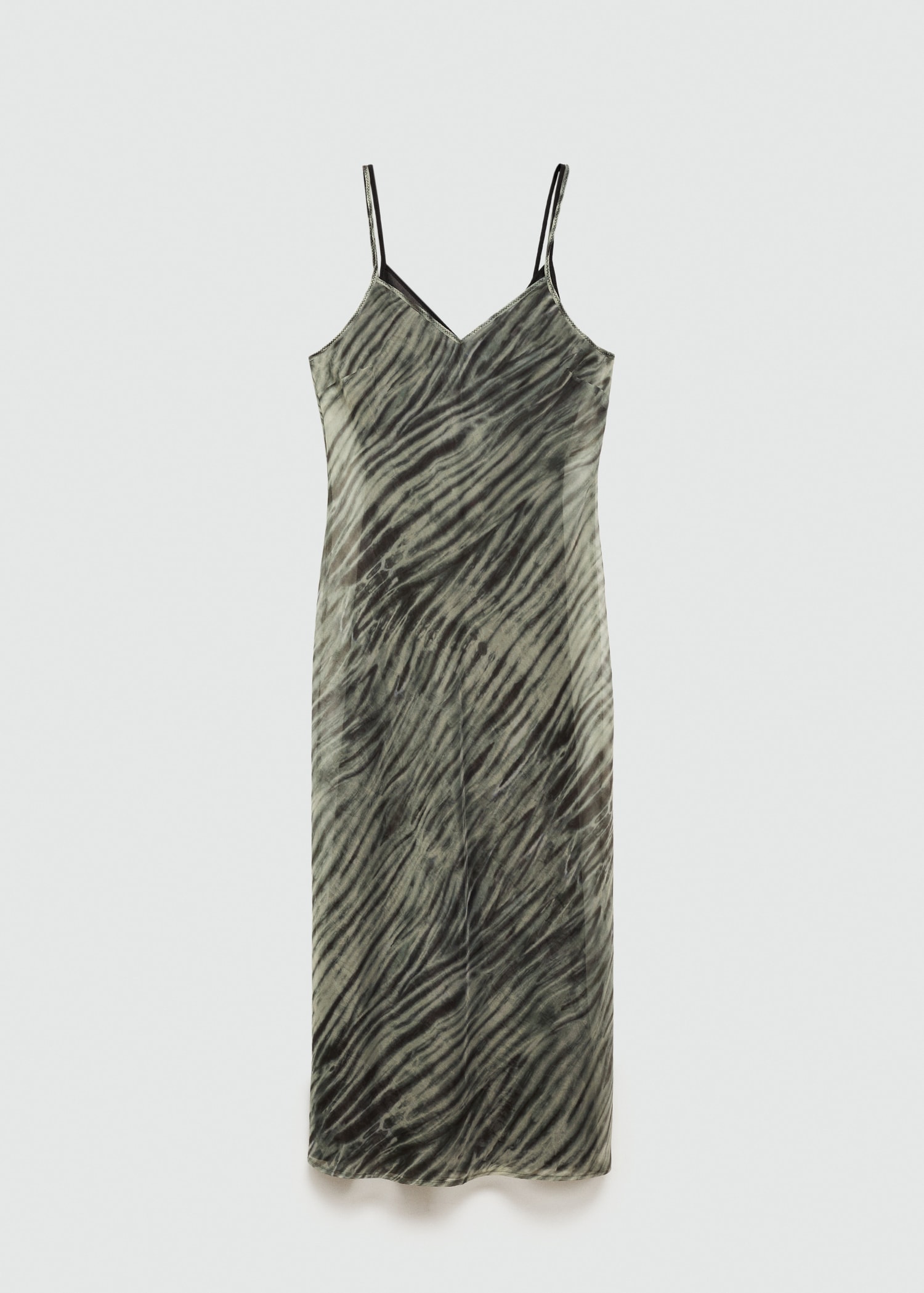 Vestit estampat doble tirant - Article sense model