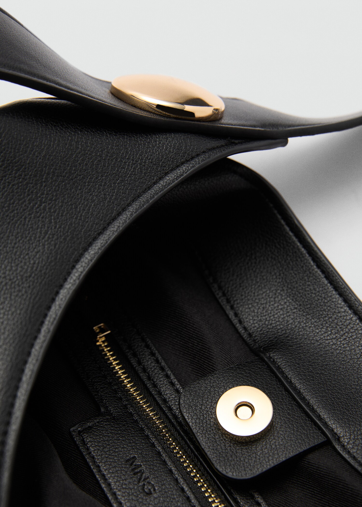 Shopper bag with metallic detail - Details of the article 3