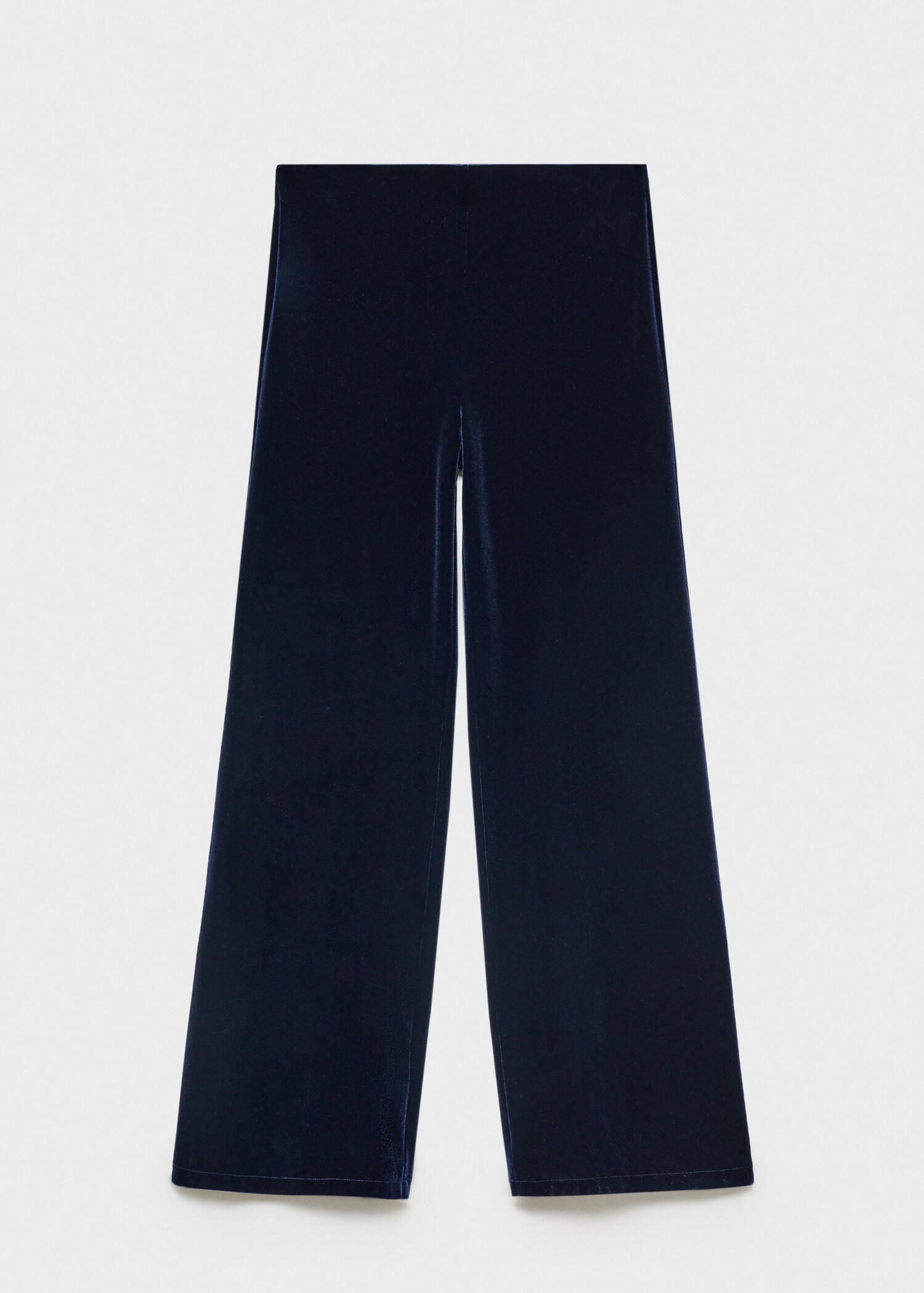 Velvet wide-leg pants - Article without model