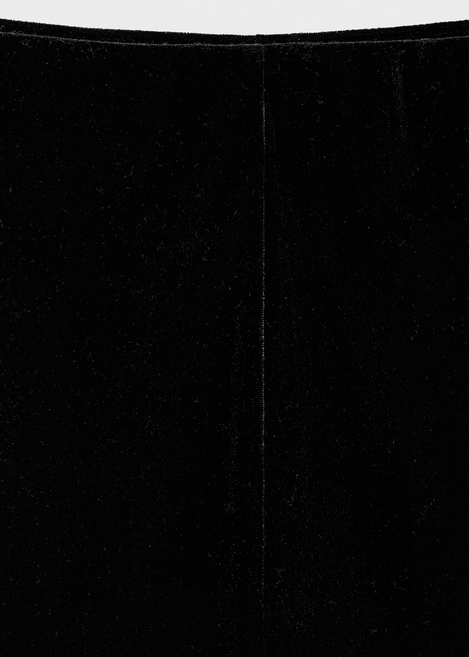 Velvet wide-leg pants - Details of the article 8
