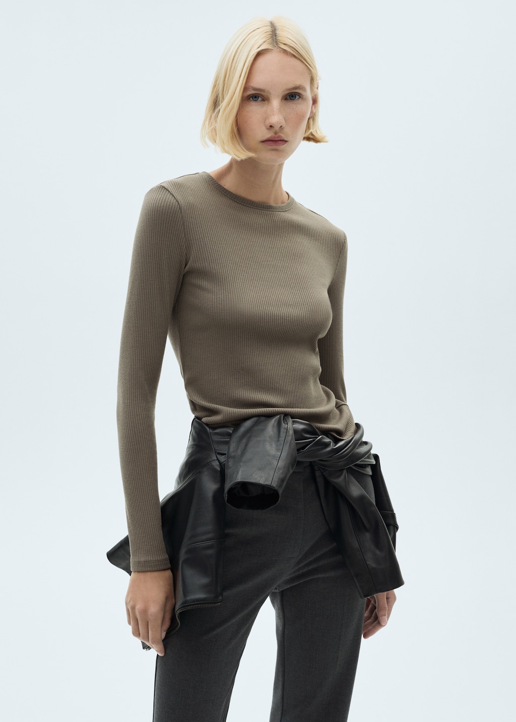 Camisetas basicas mango mujer sale