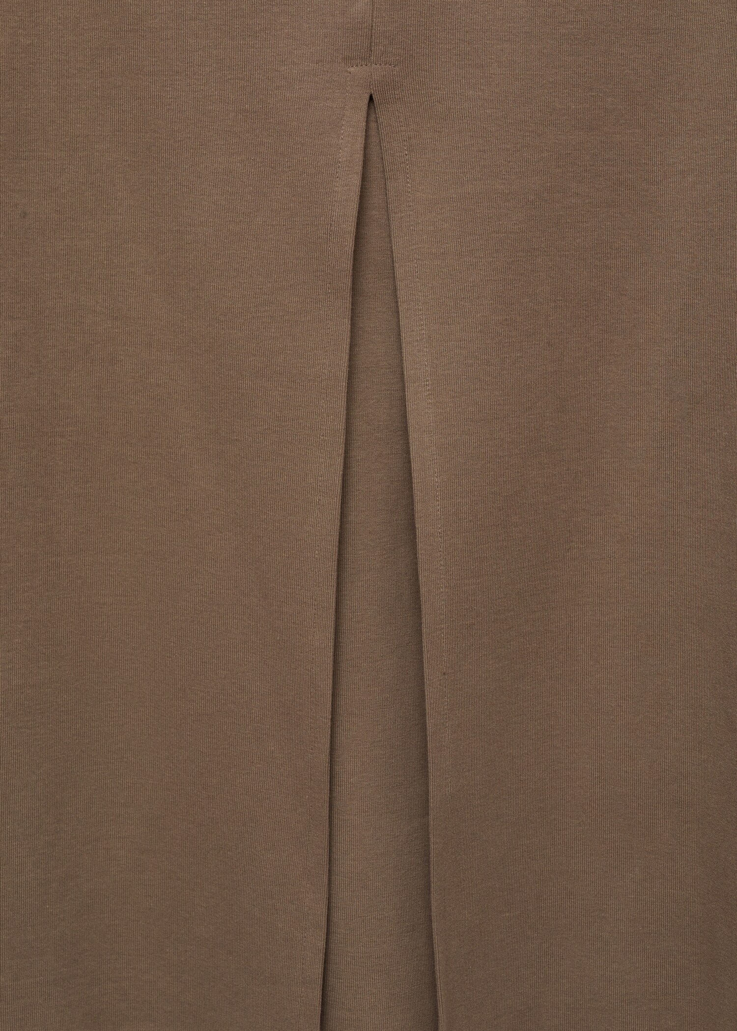 Asymmetrical dress with slit - Details of the article 0
