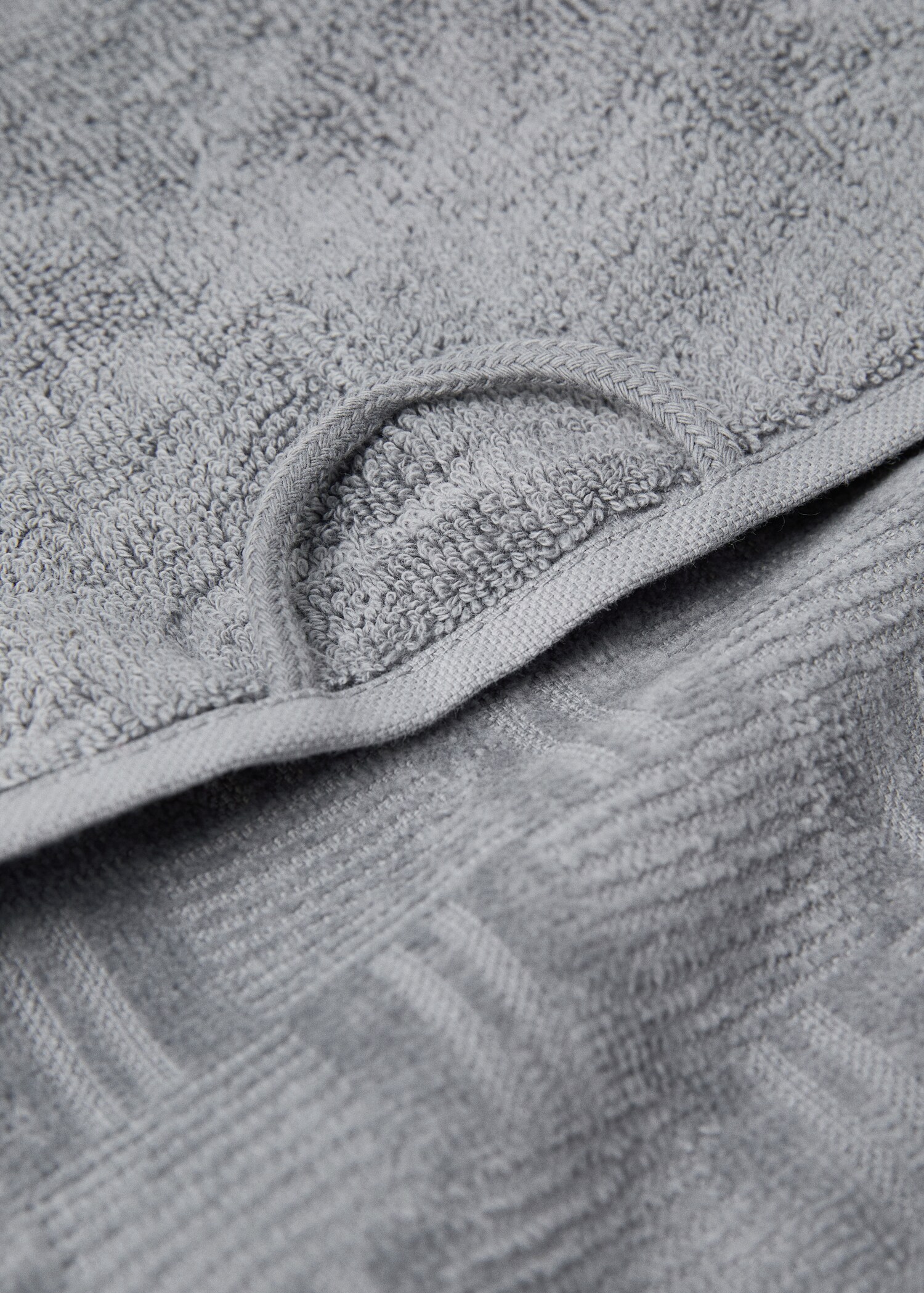 100% cotton hand towel with jacquard structure 50x90cm - Details of the article 1
