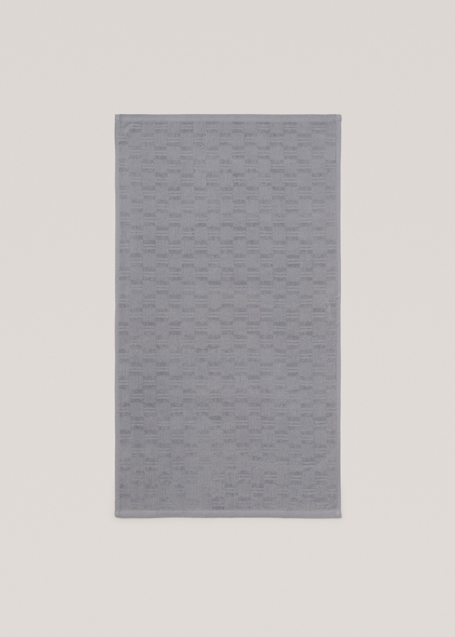 100% cotton hand towel with jacquard structure 50x90cm - Details of the article 3