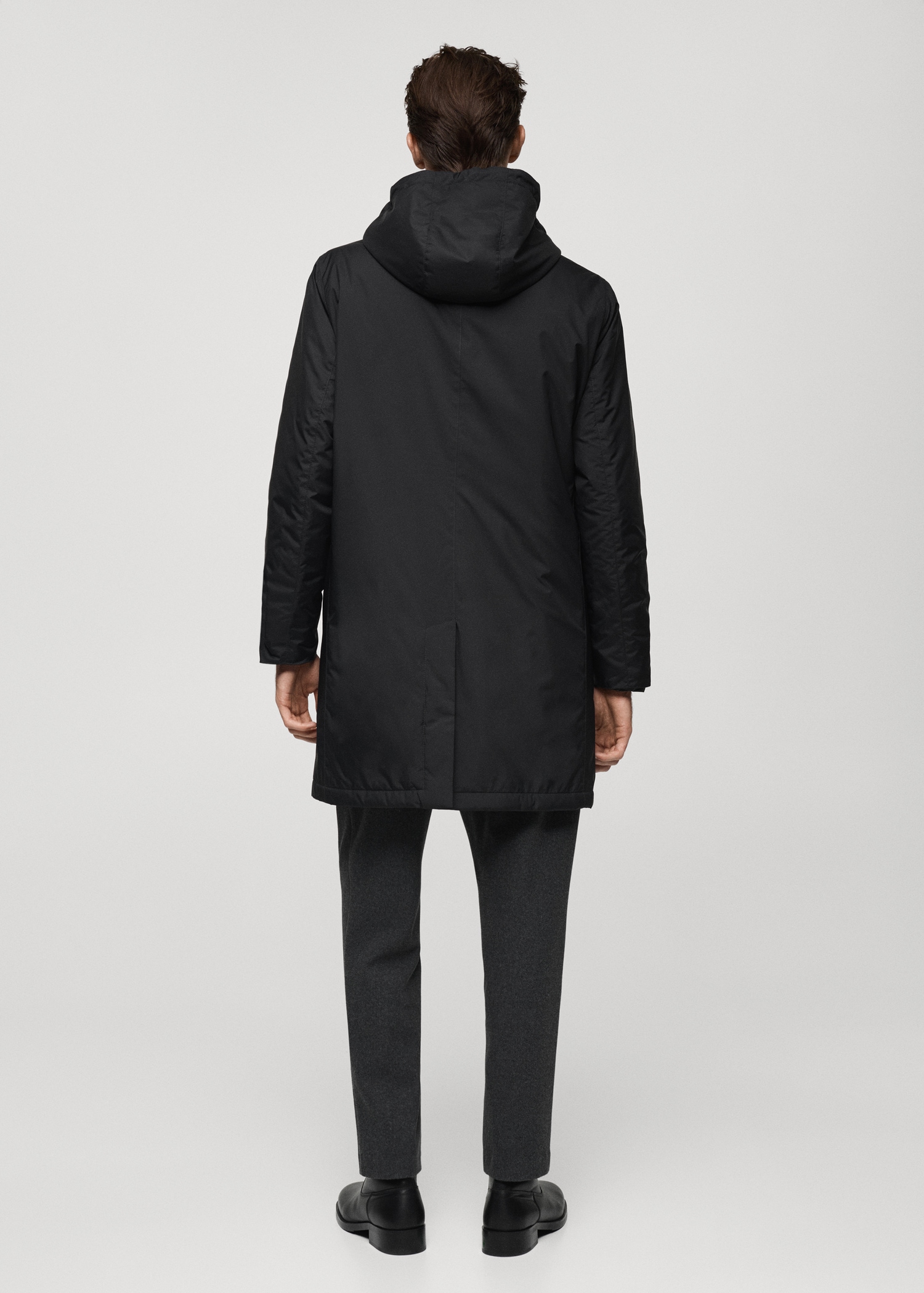 Parka matelassée résistante à l’eau - Verso de l’article