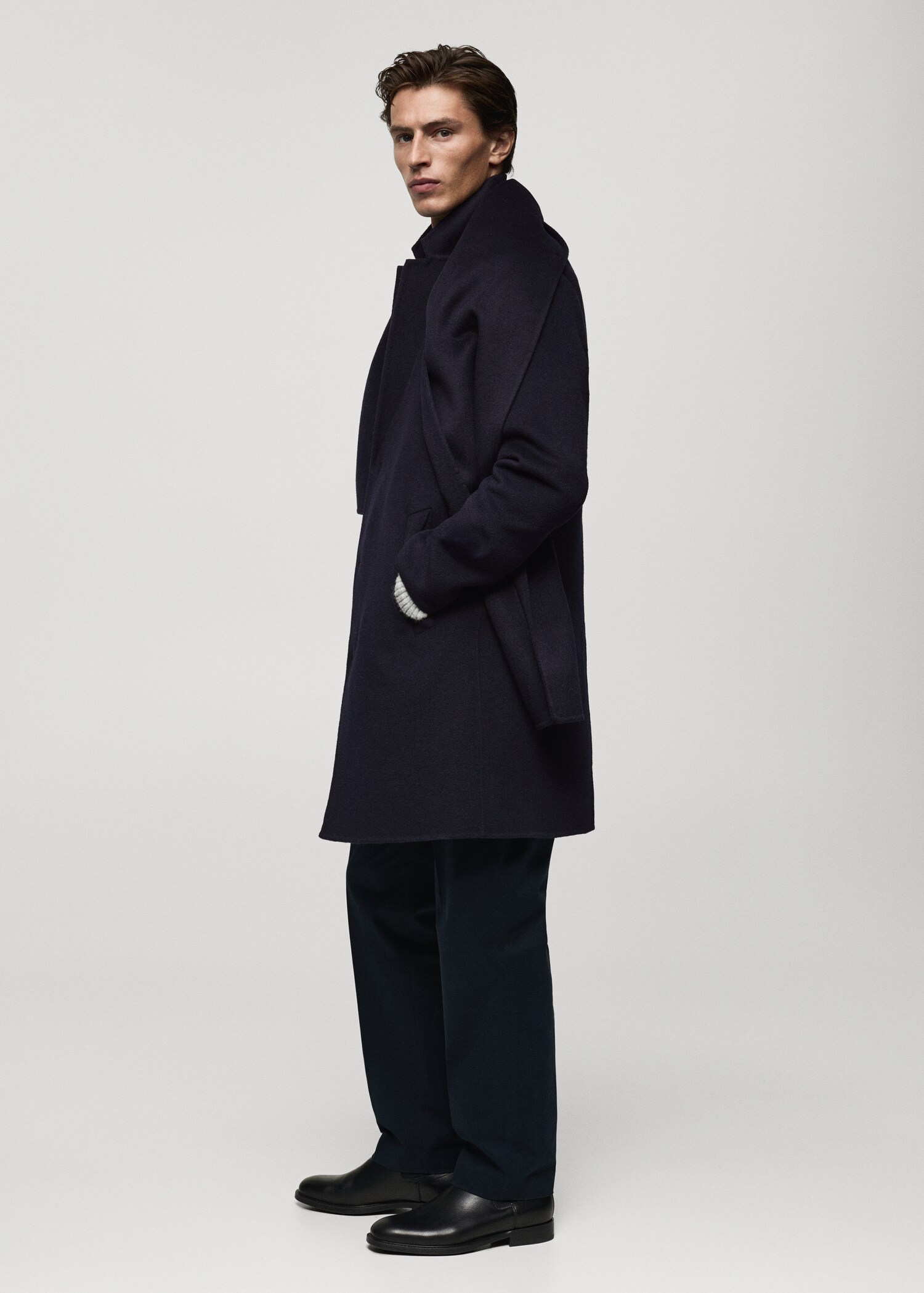 Handmade wool coat - Details of the article 2