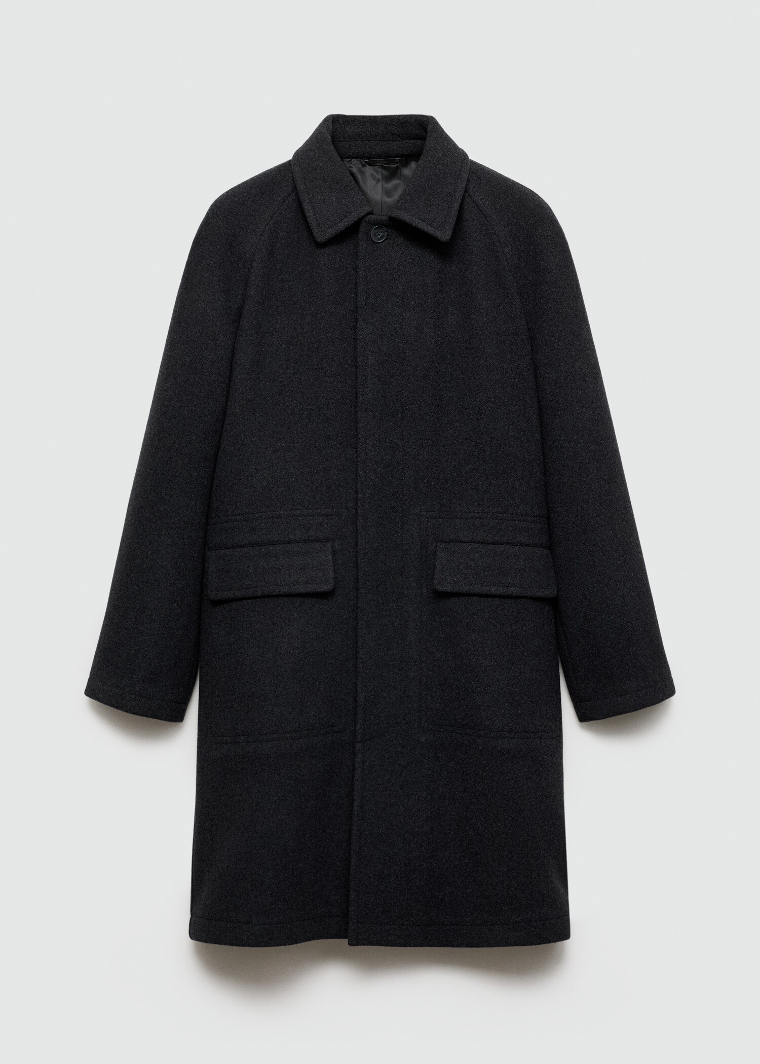 Manteau laine poches - Article sans modèle